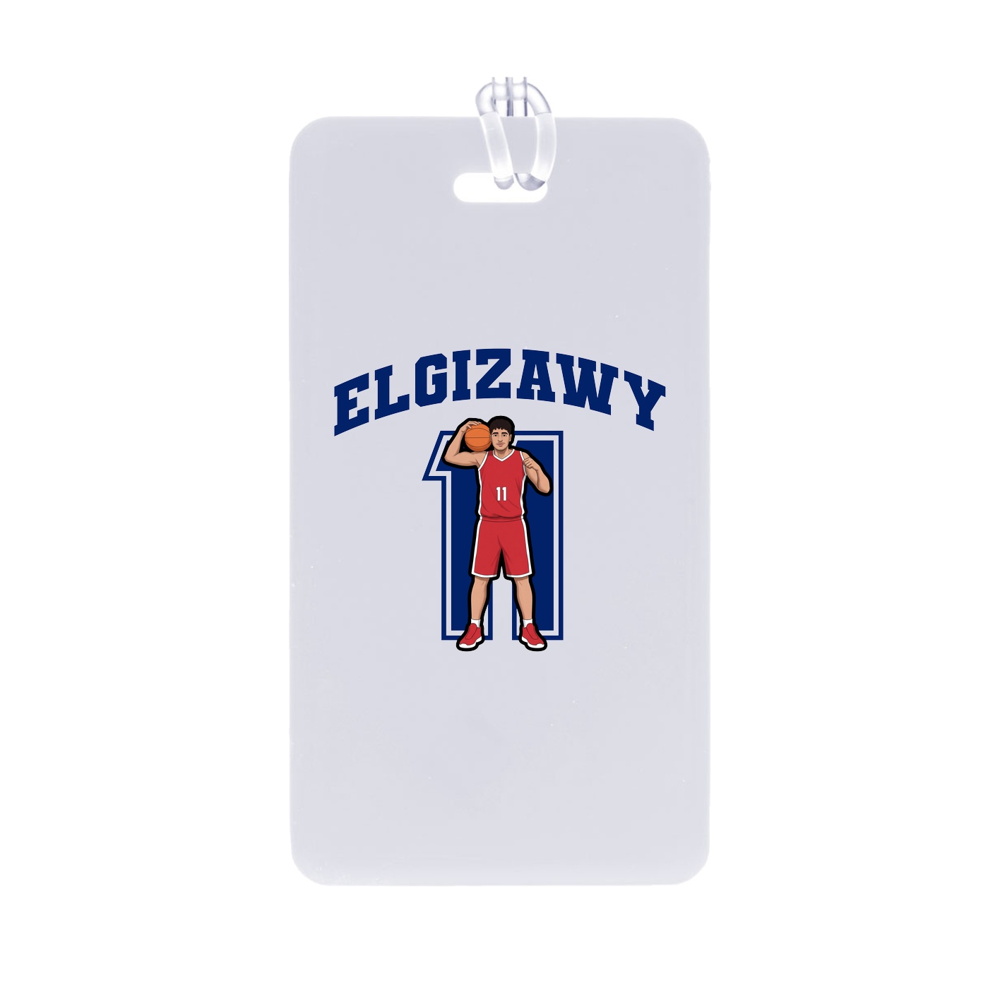 Bag Tag — Number in Classic