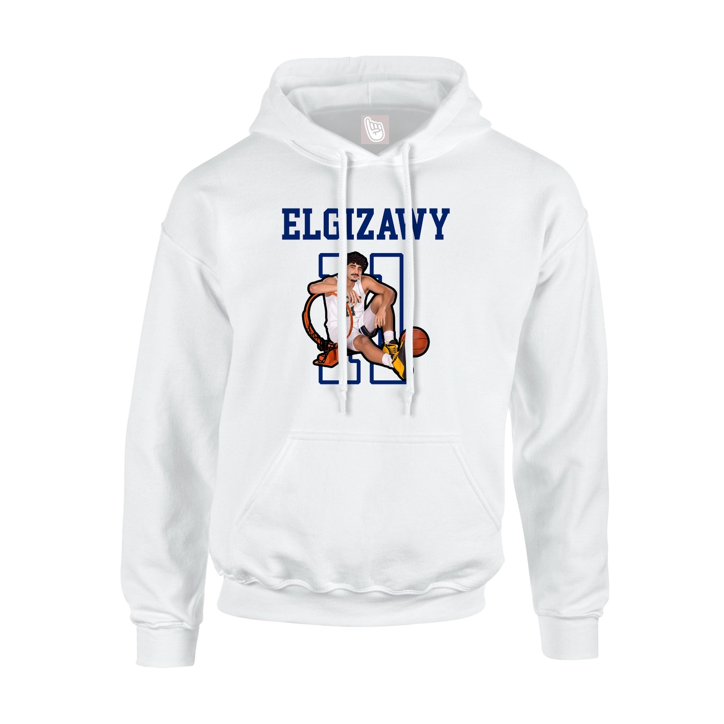 Youth Hoodie — Shirsey in White