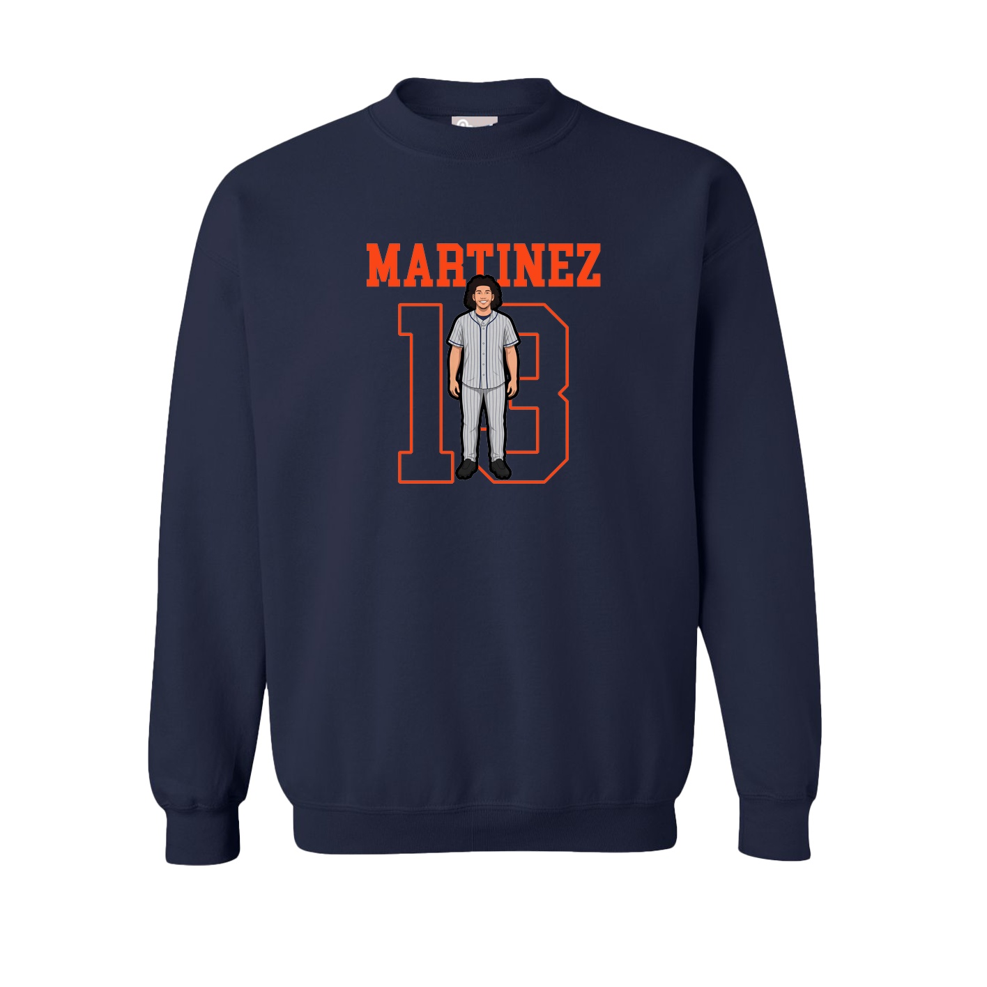 Fleece Crew — Shirsey in Navy