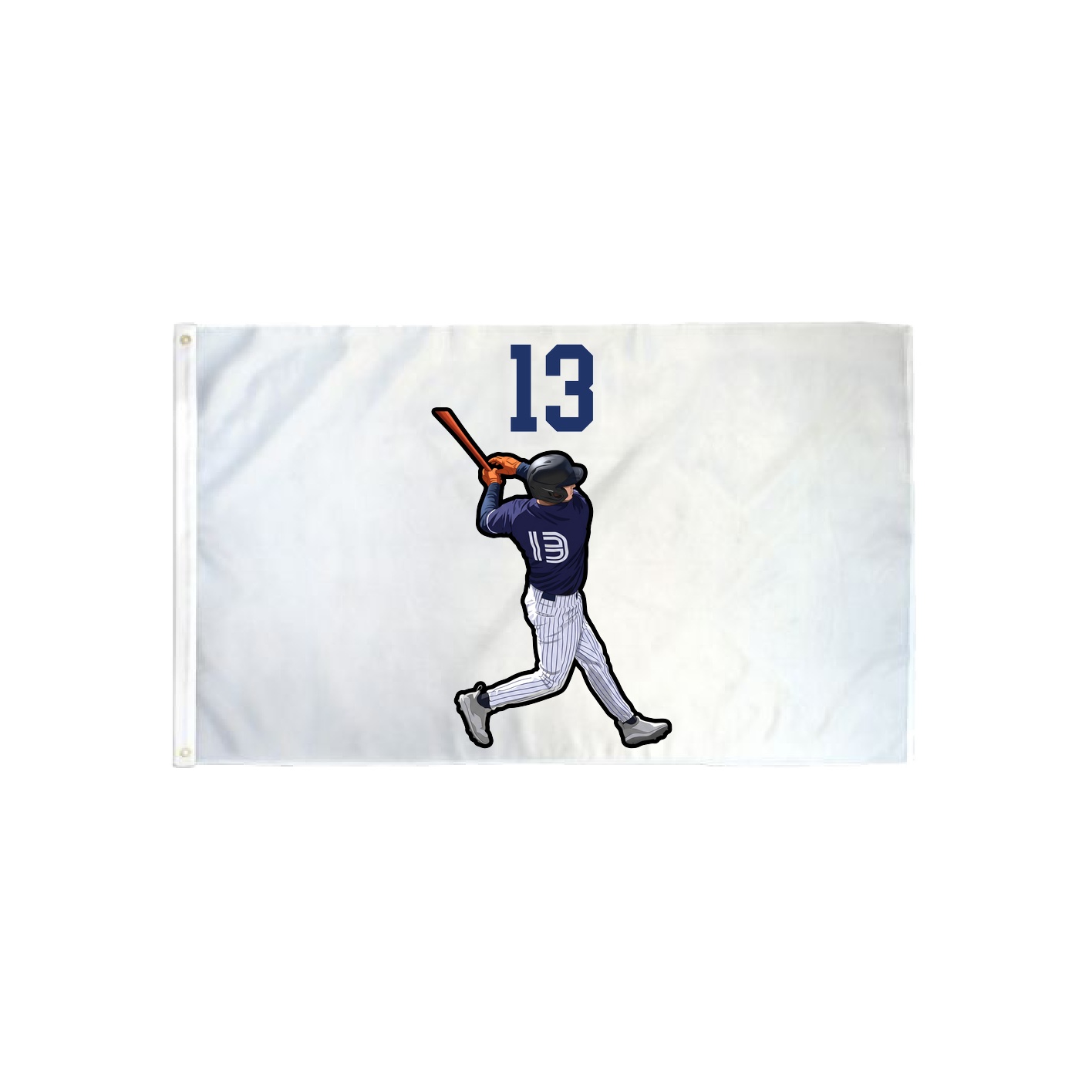 3x5 Flag — Number Top in Classic