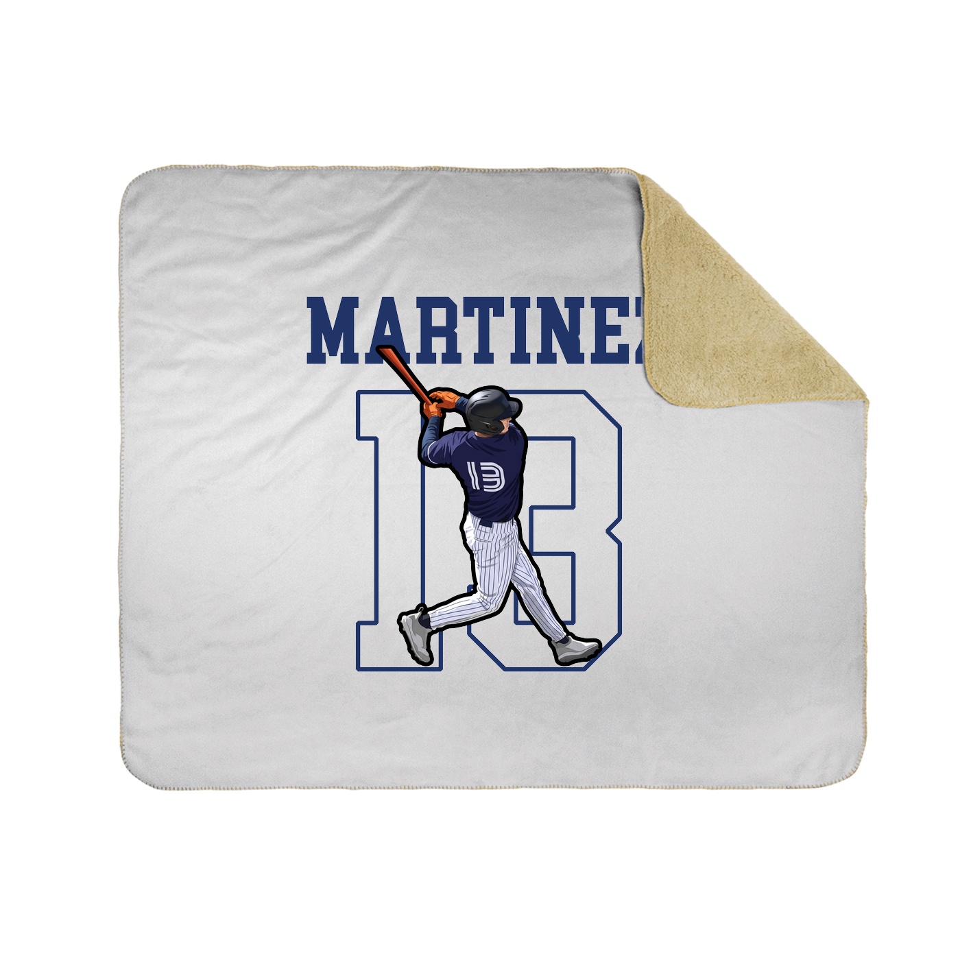 50x60 Sherpa Lined Throw Blanket