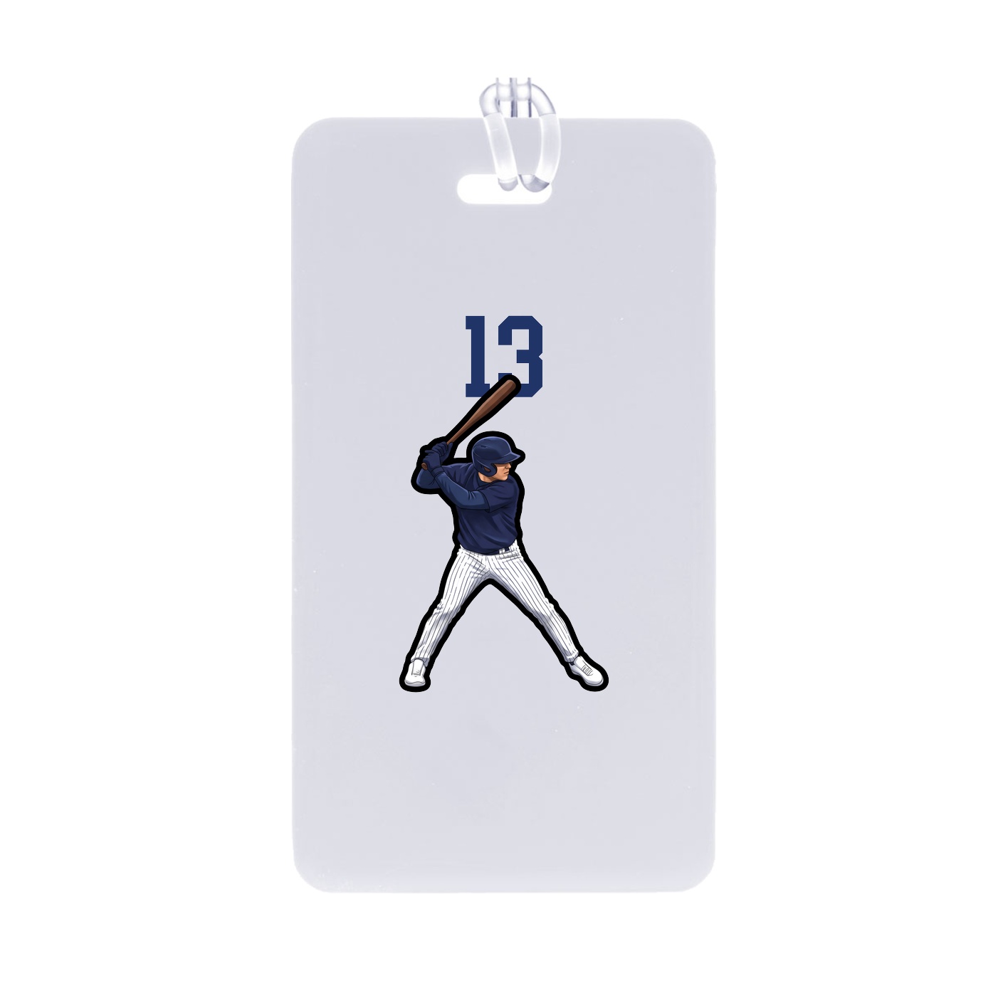 Bag Tag — Number Top in Classic
