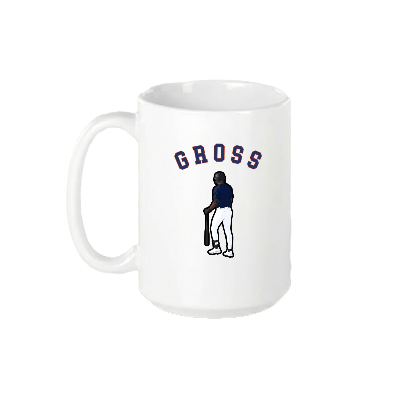 15oz Coffee Mug — Shirsey Arch in White