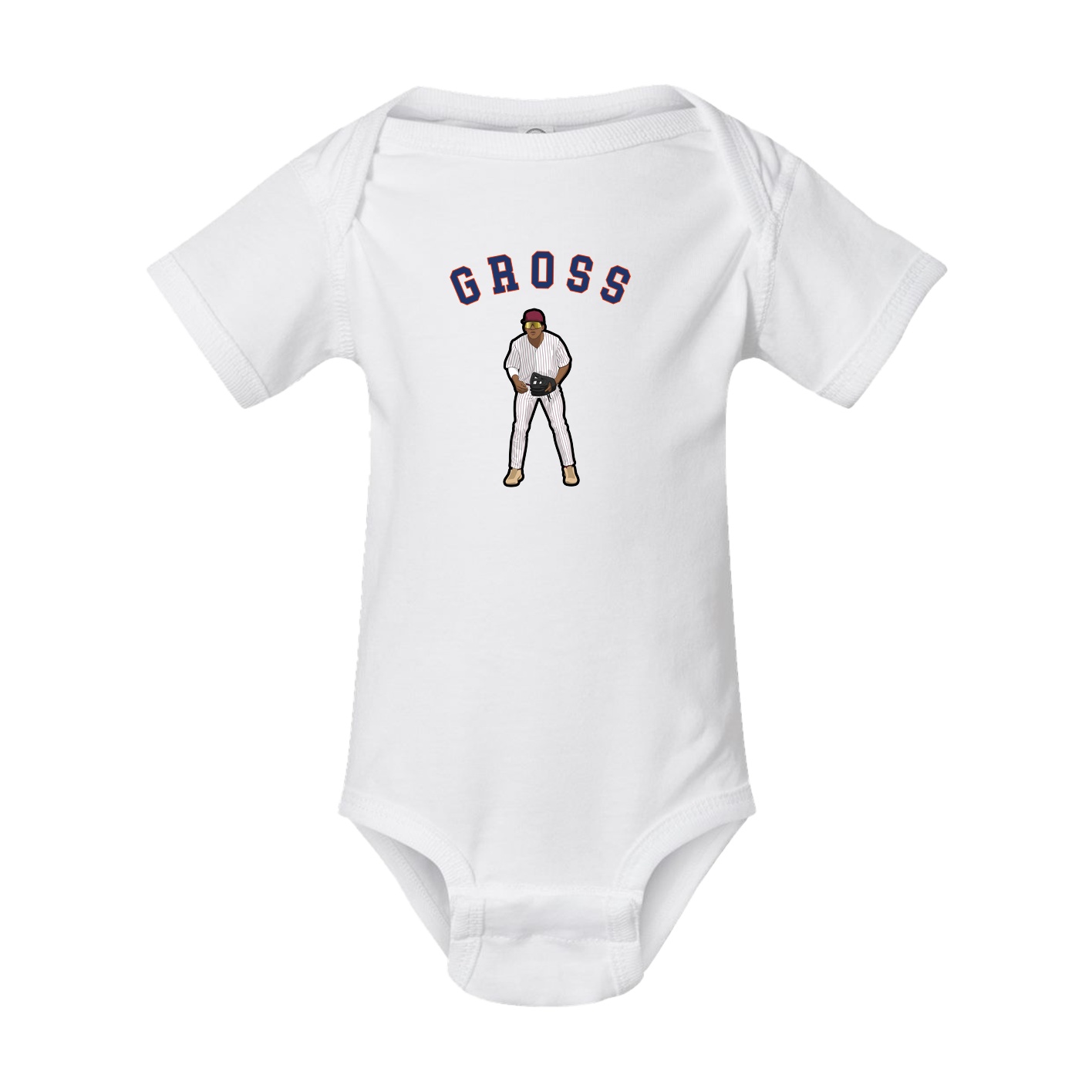 Baby Onesie — Shirsey Arch in White
