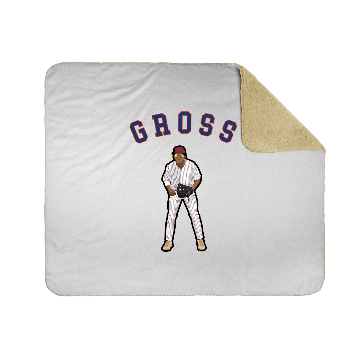 Throw Blanket — Shirsey Arch in White