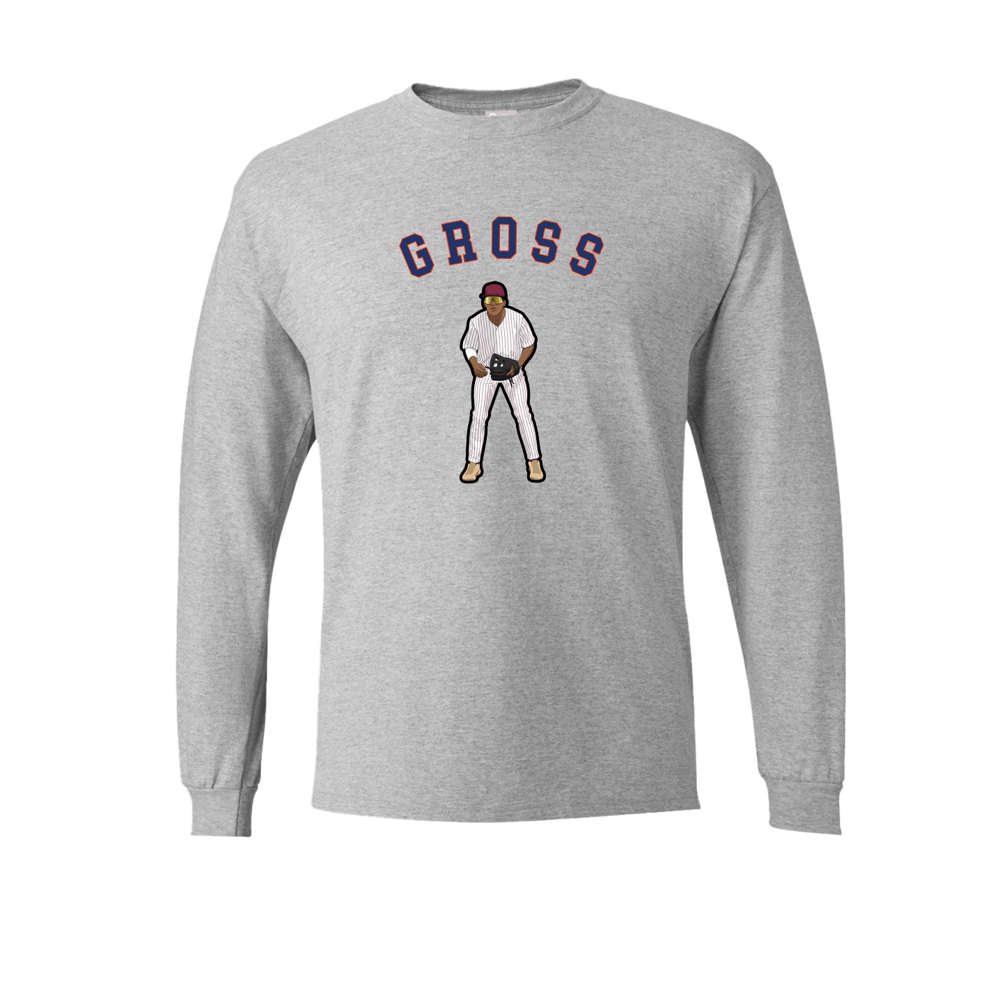 Long Sleeve Tee — Shirsey Arch in Grey