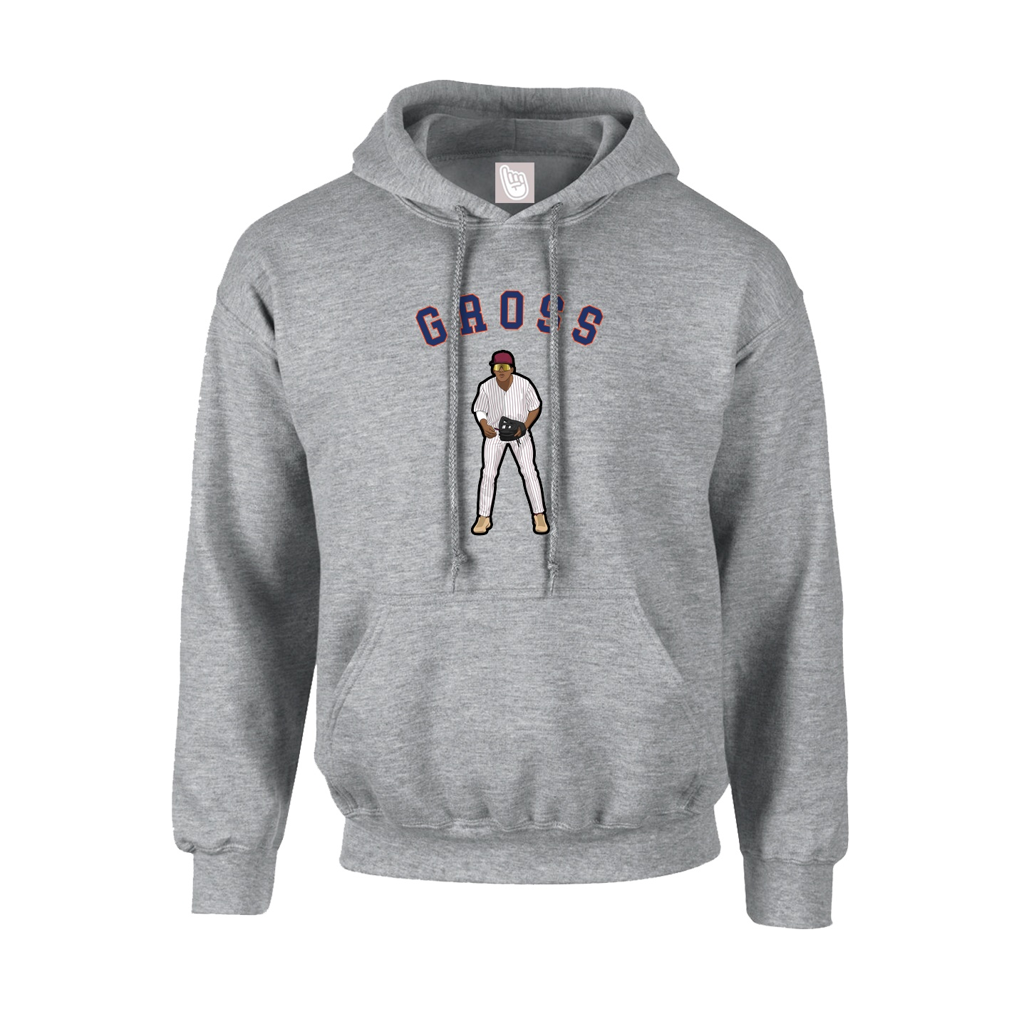 Youth Hoodie — Shirsey Arch in Grey