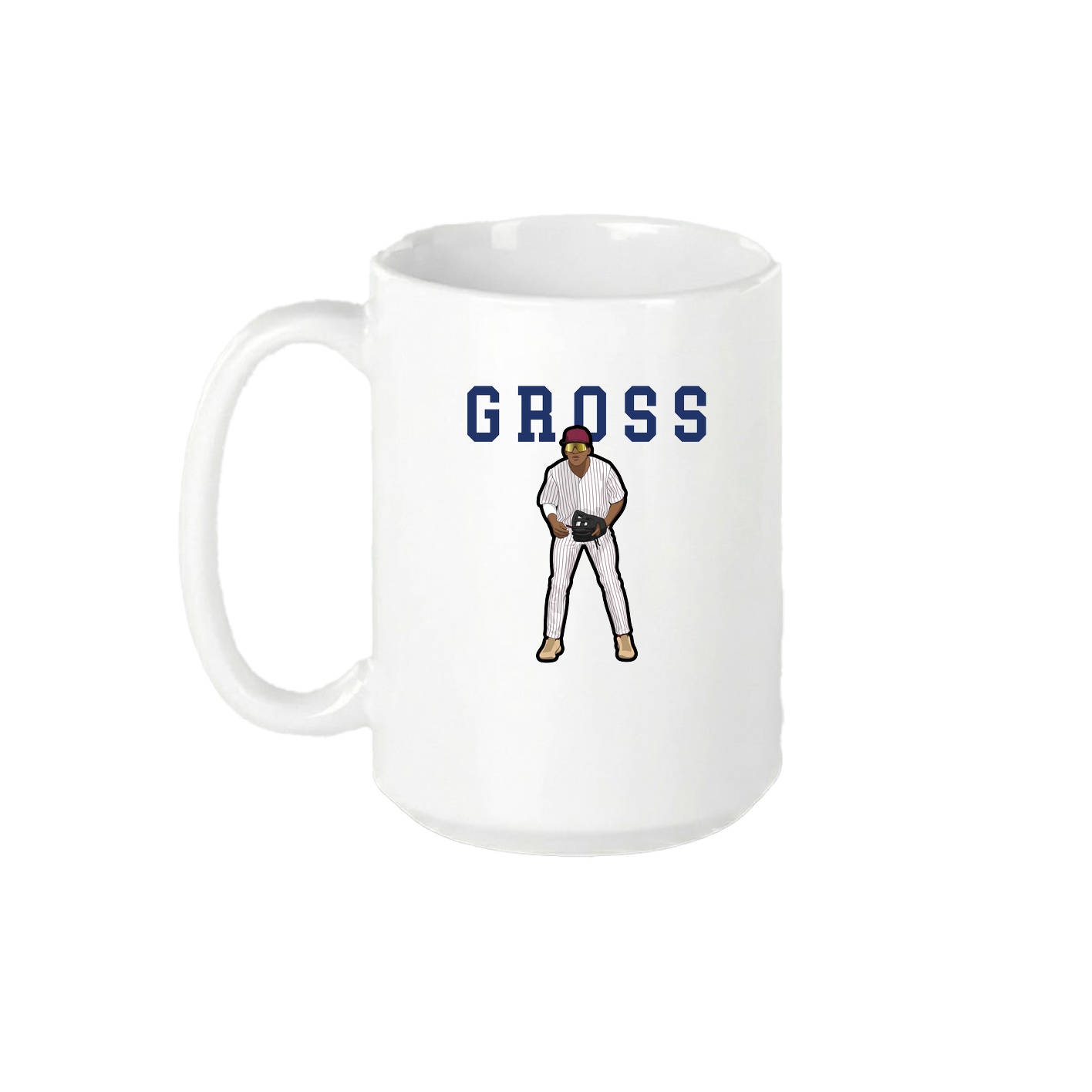 15oz Coffee Mug — Shirsey in White