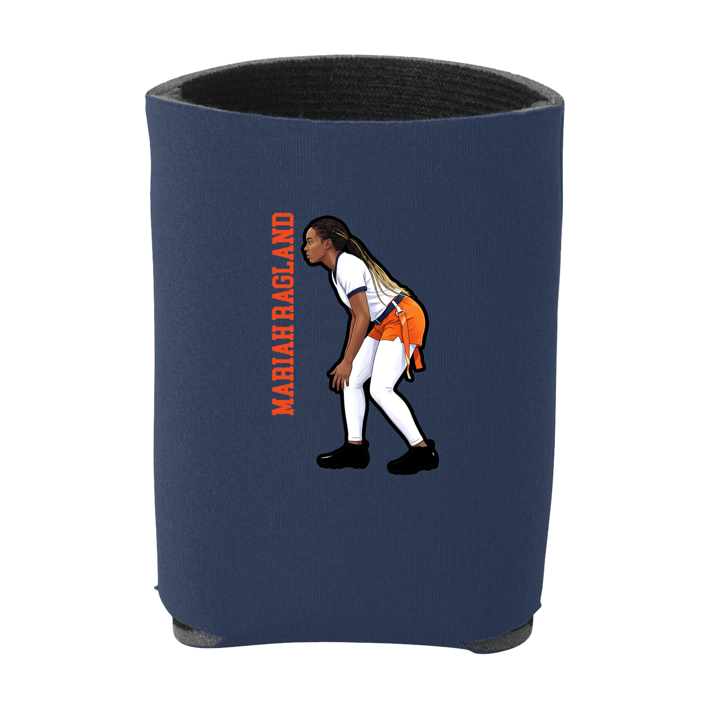 Can Holder — Name Vertical in Navy