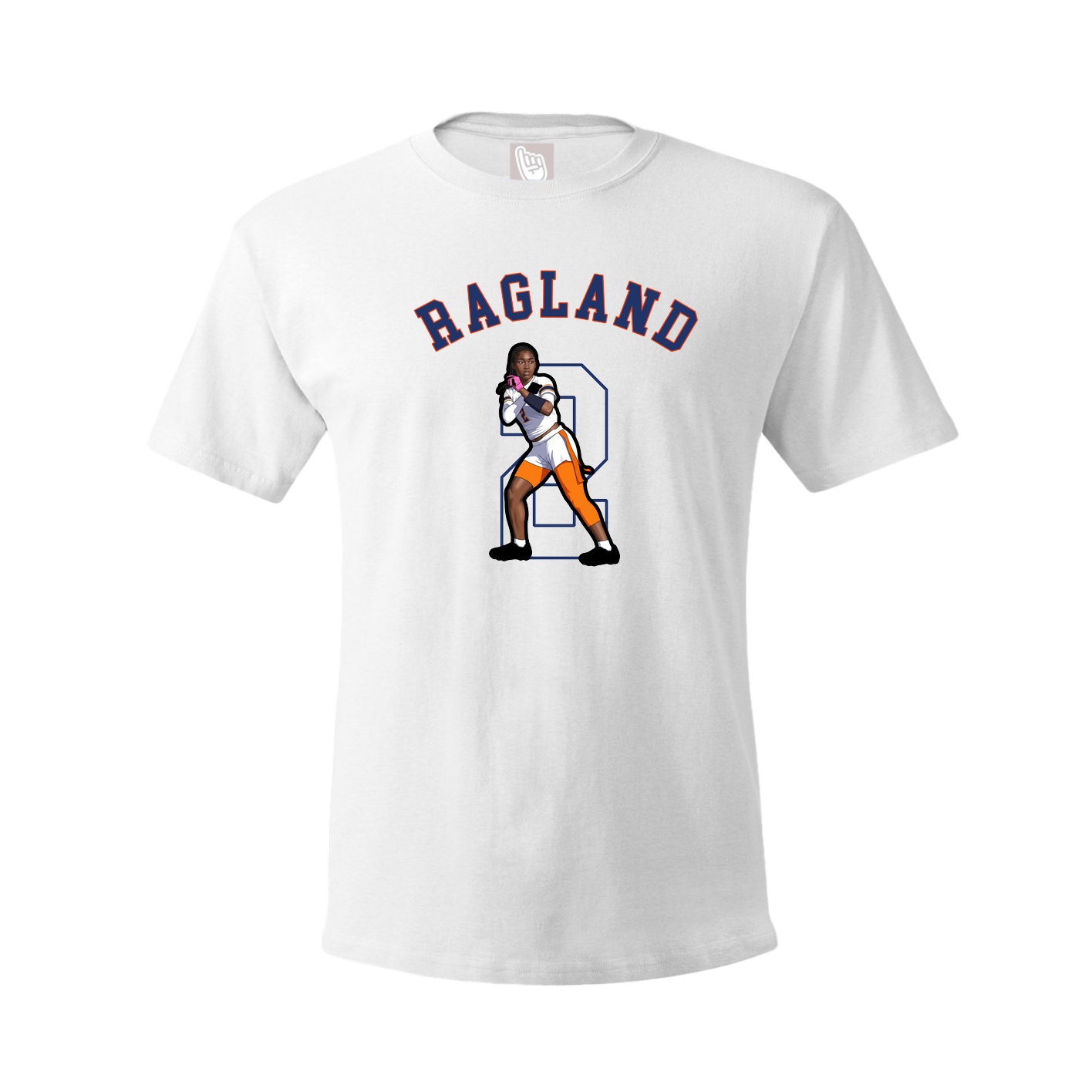 Tee — Shirsey Arch in White