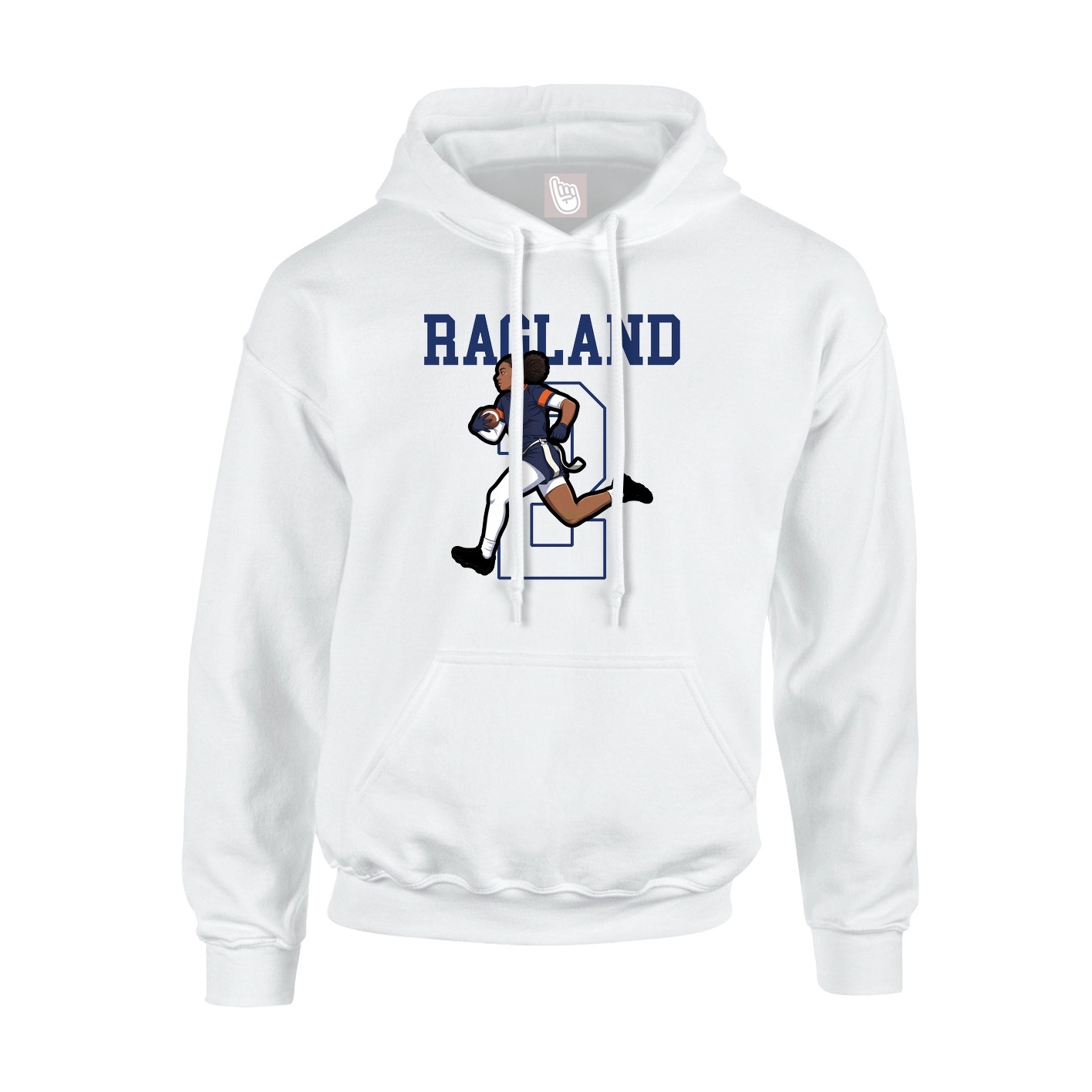 Hoodie — Shirsey in White