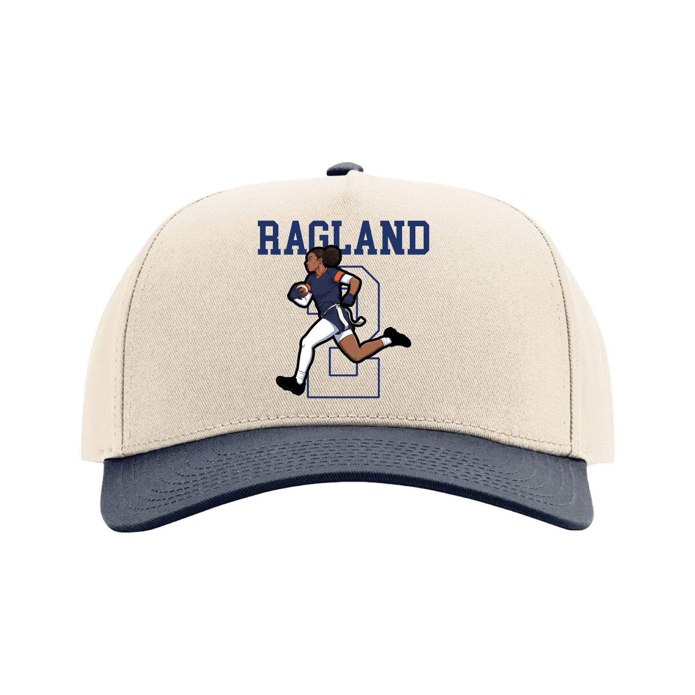 Full Fabric Five-Panel Champ Cap