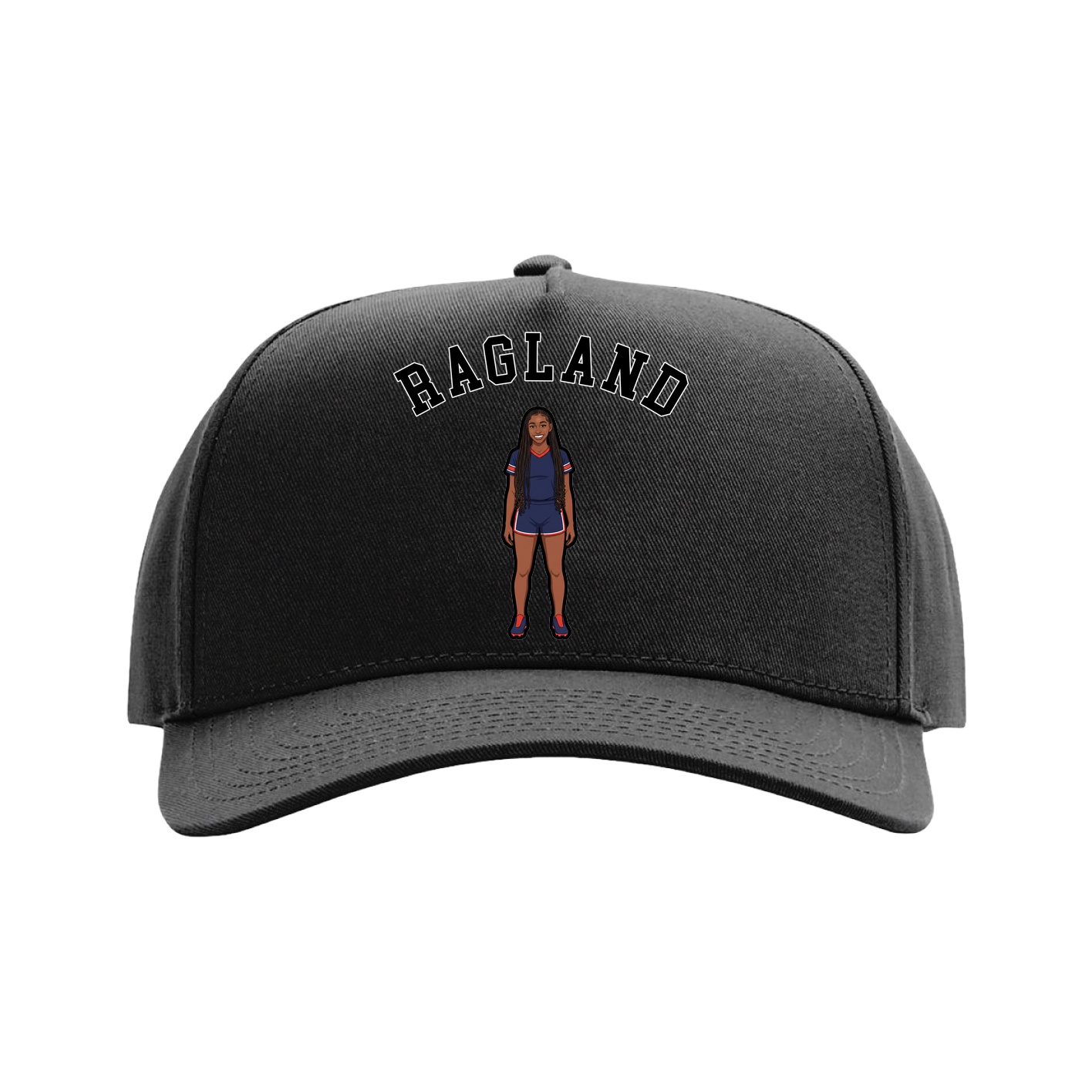 Full Fabric Five-Panel Champ Cap