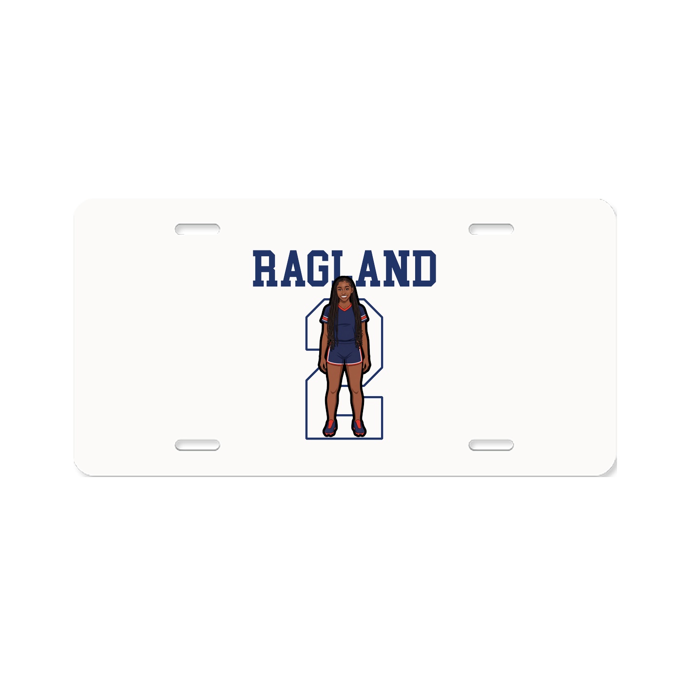 License Plate — Shirsey in Classic
