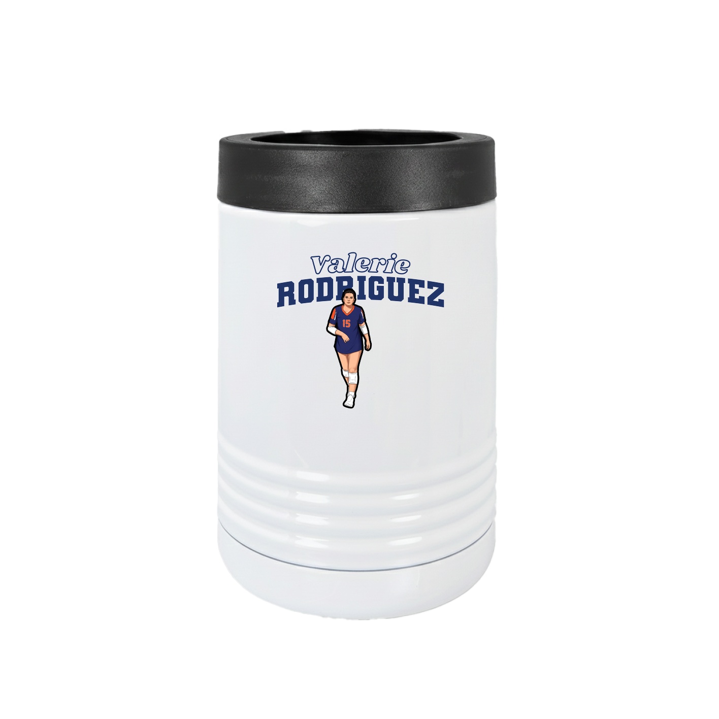 Beverage Holder — Name Arch in White