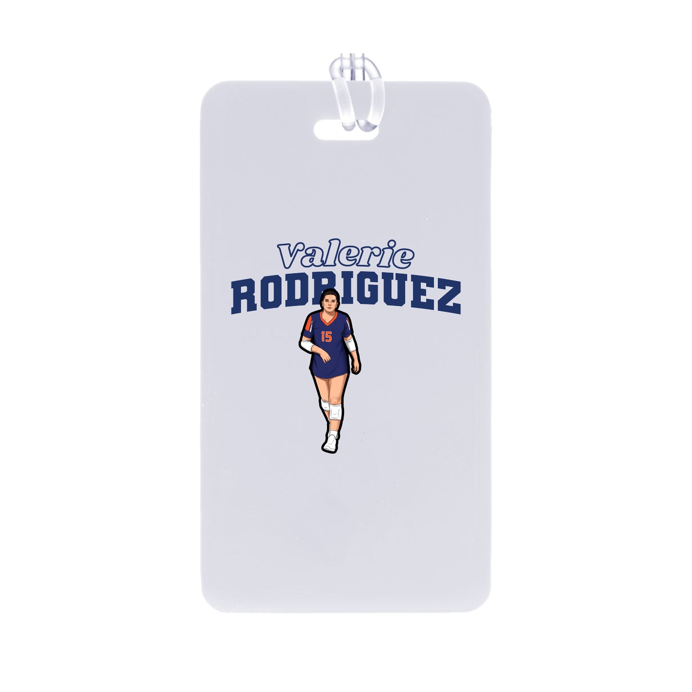 Bag Tag — Name Arch in Classic