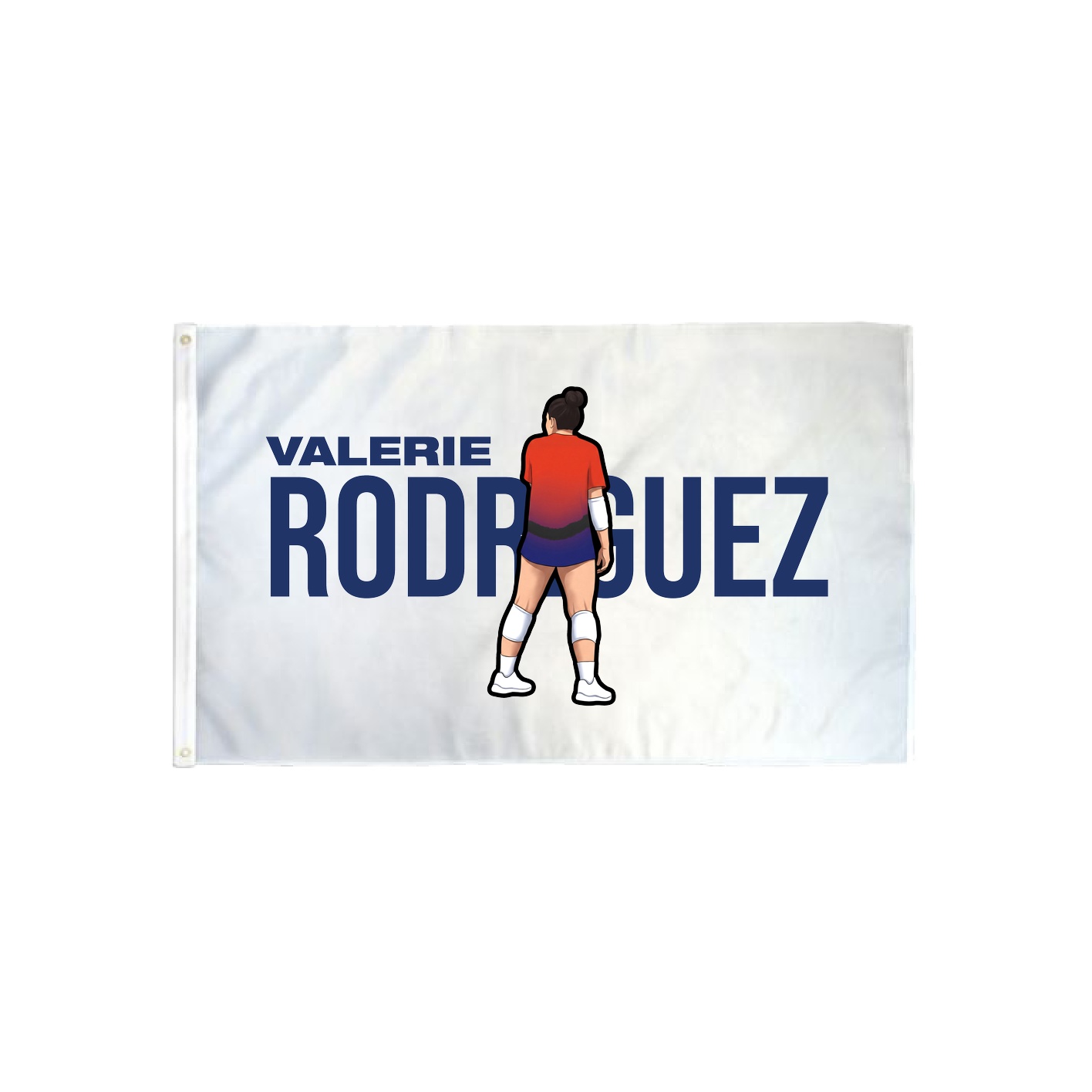3x5 Flag — Player Name in Classic
