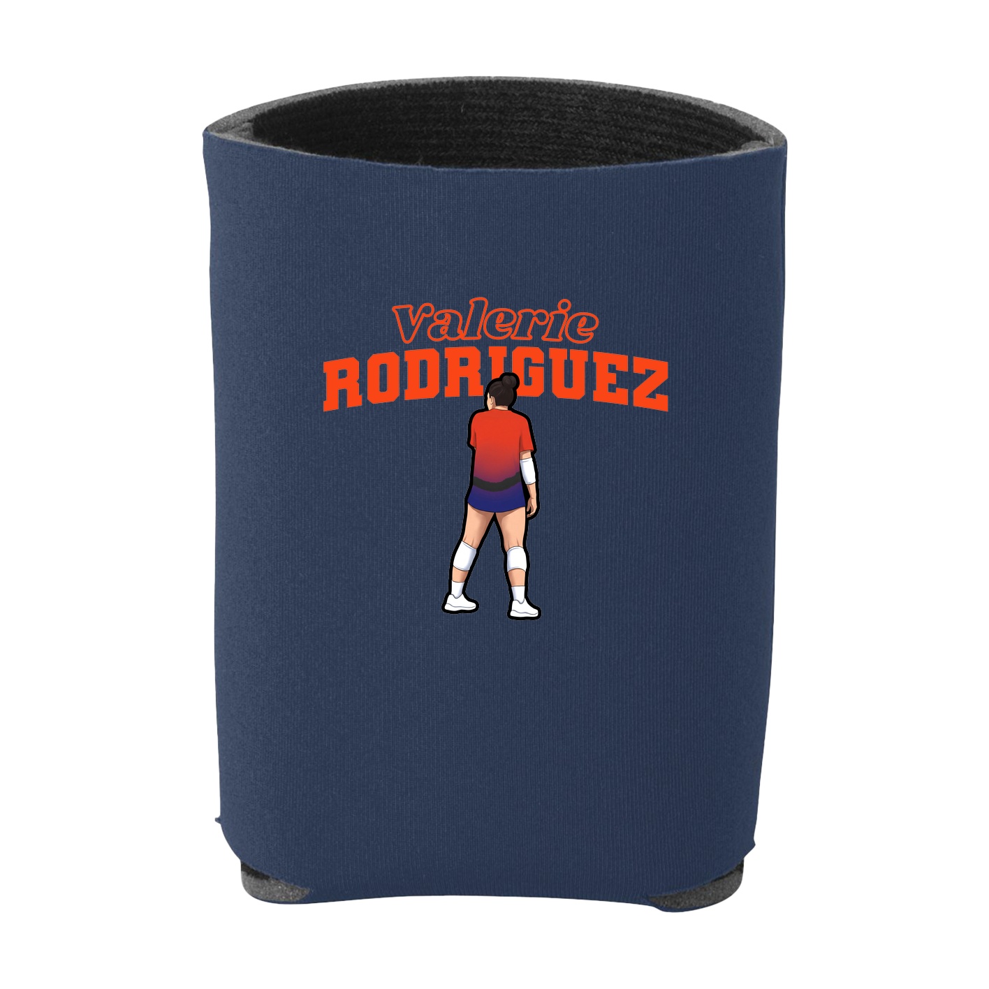Can Holder — Name Arch in Navy