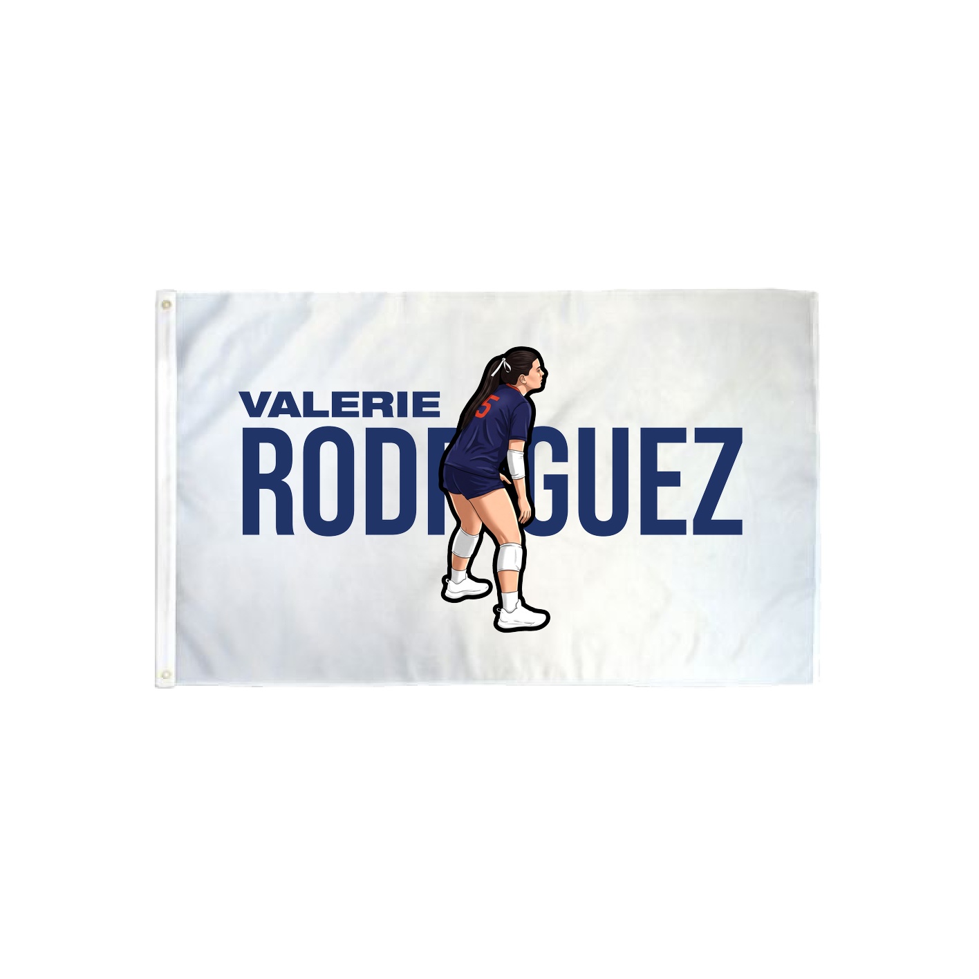 3x5 Flag — Player Name in Classic