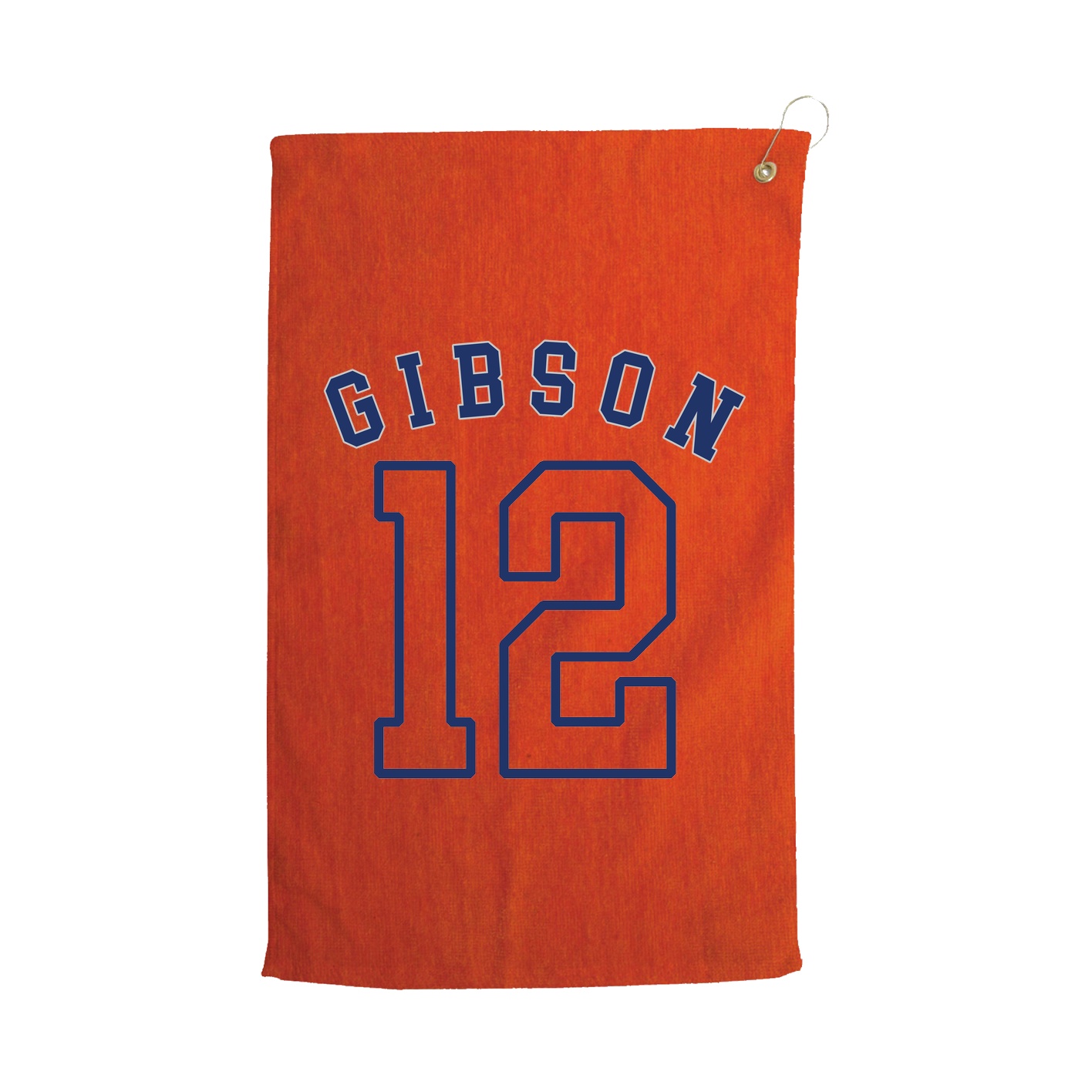 Golf Towel — Shirsey Arch in Orange