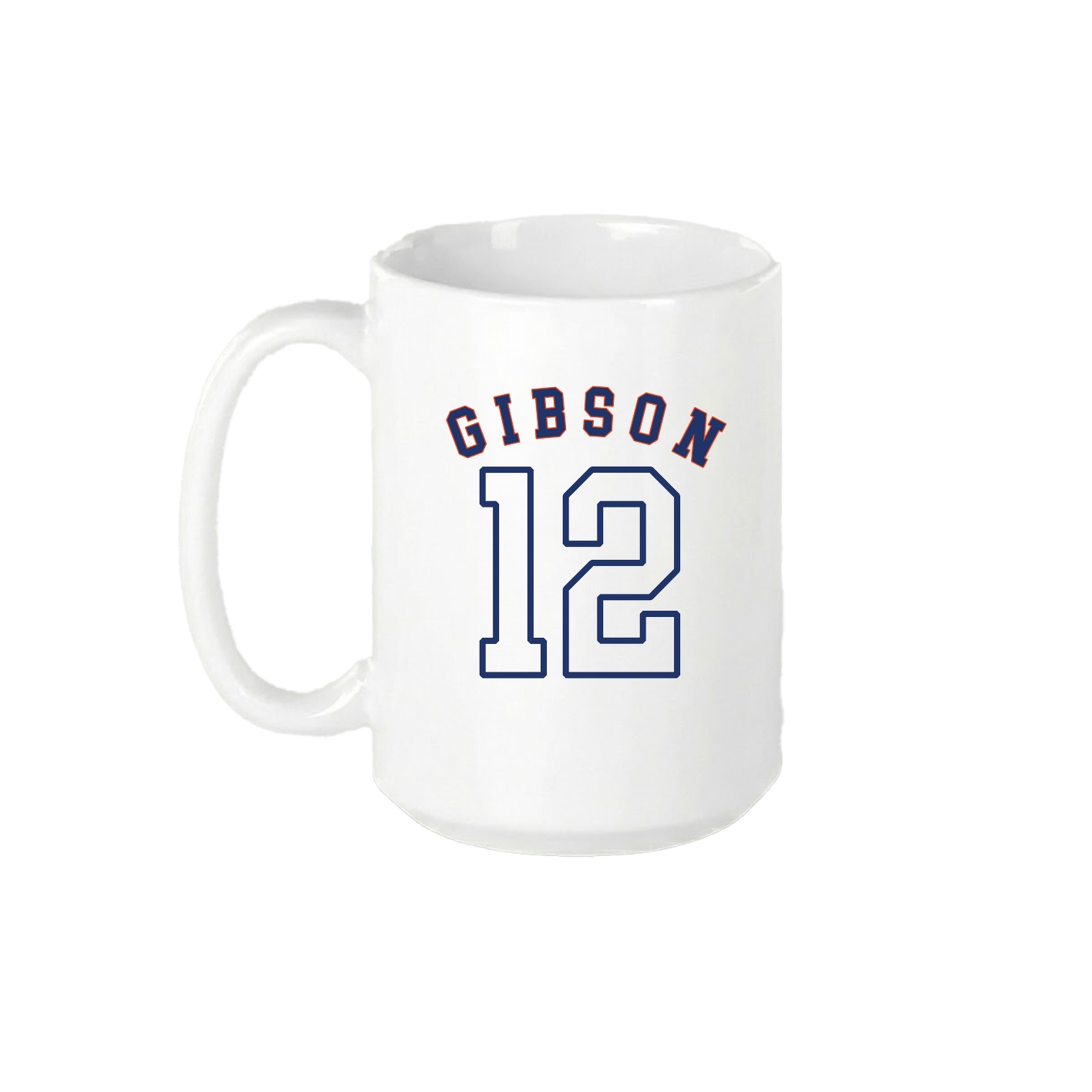 15oz Coffee Mug — Shirsey Arch in White