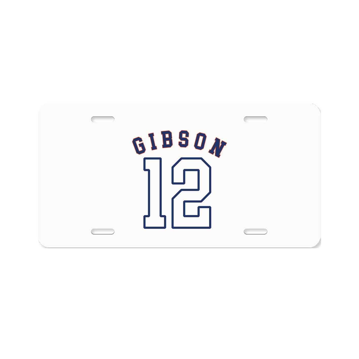 License Plate — Shirsey Arch in Classic