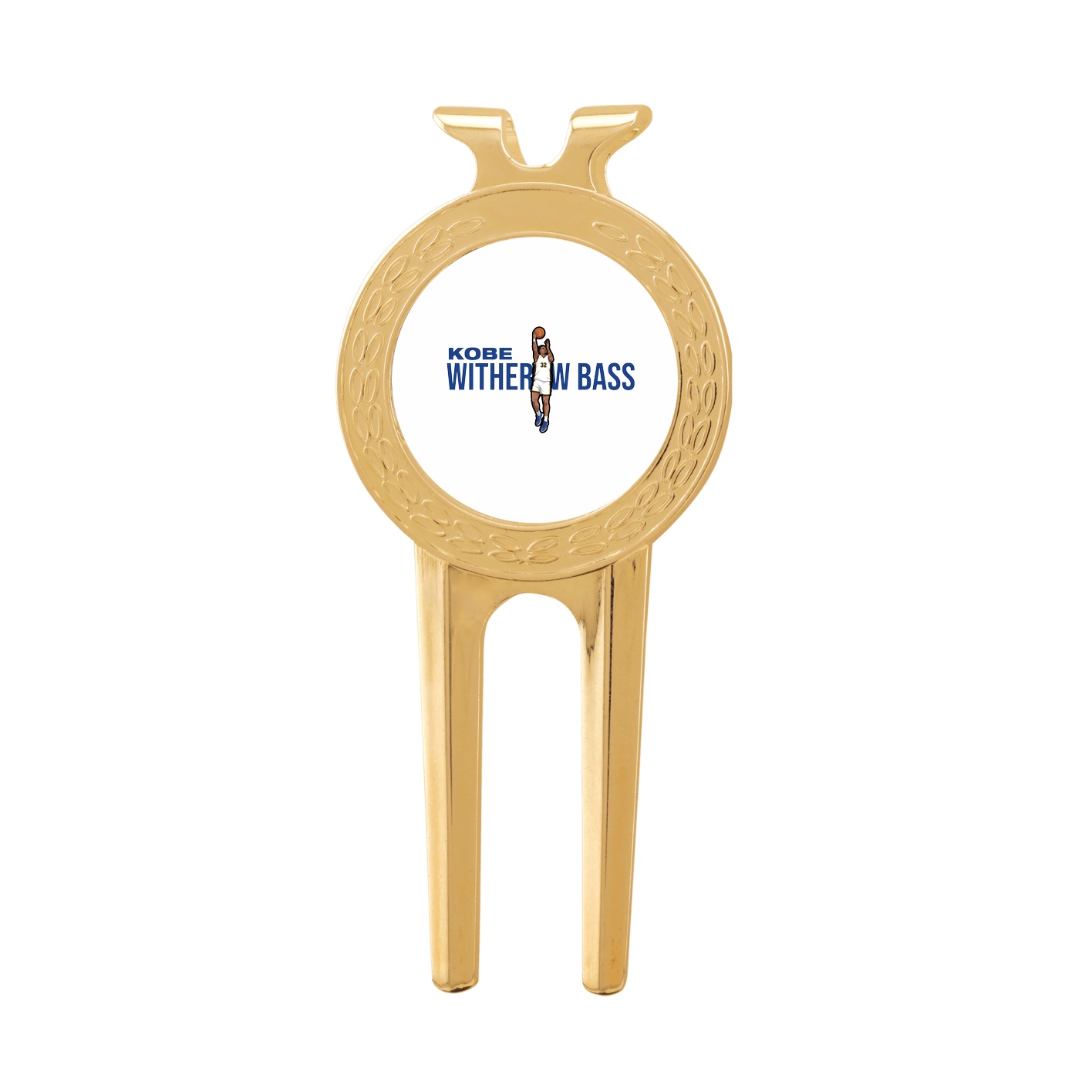 Divot Tool with Ball Marker — Player Name in Classic