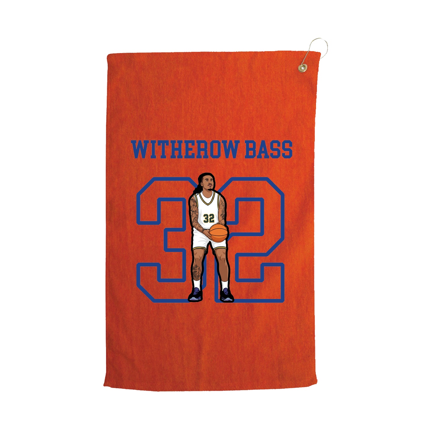 Golf Towel — Shirsey in Orange