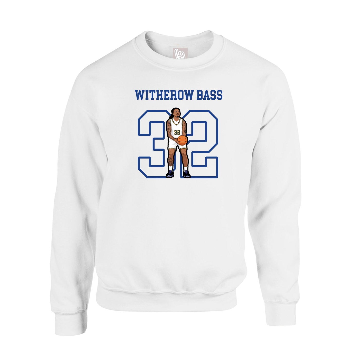 Fleece Crew — Shirsey in White