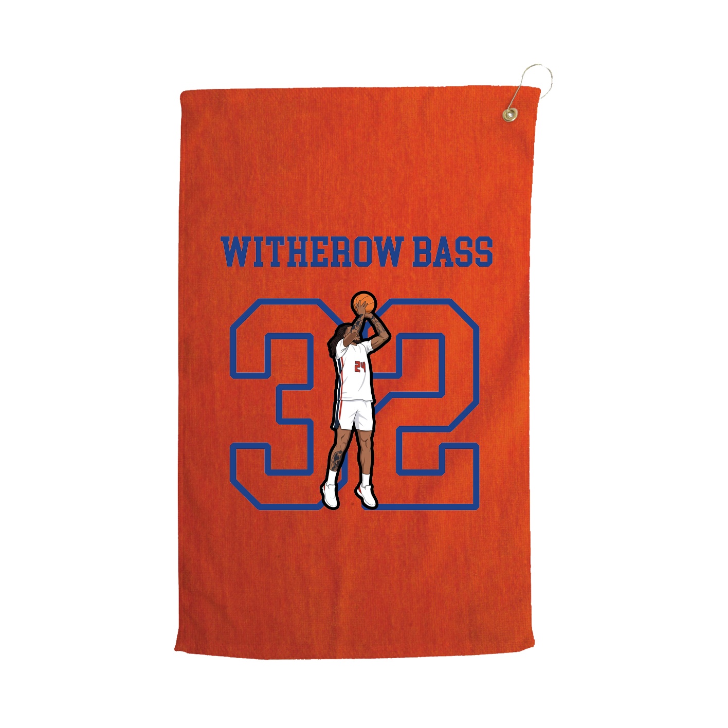 Golf Towel — Shirsey in Orange