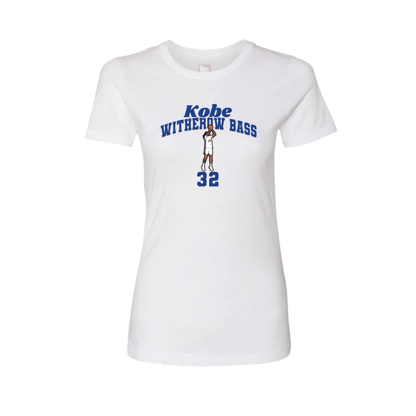 Womens Tee — Signature Arch in White