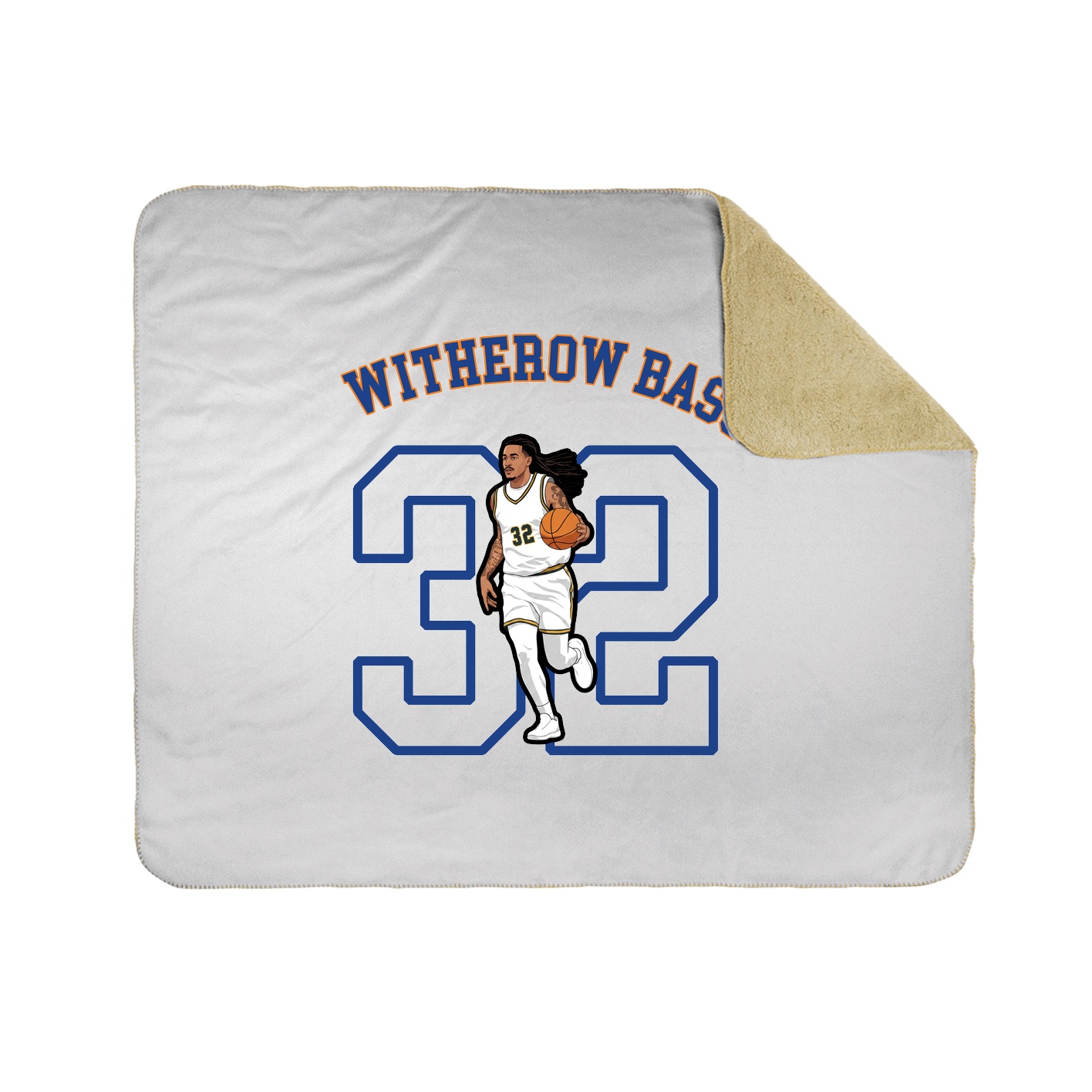 Throw Blanket — Shirsey Arch in White