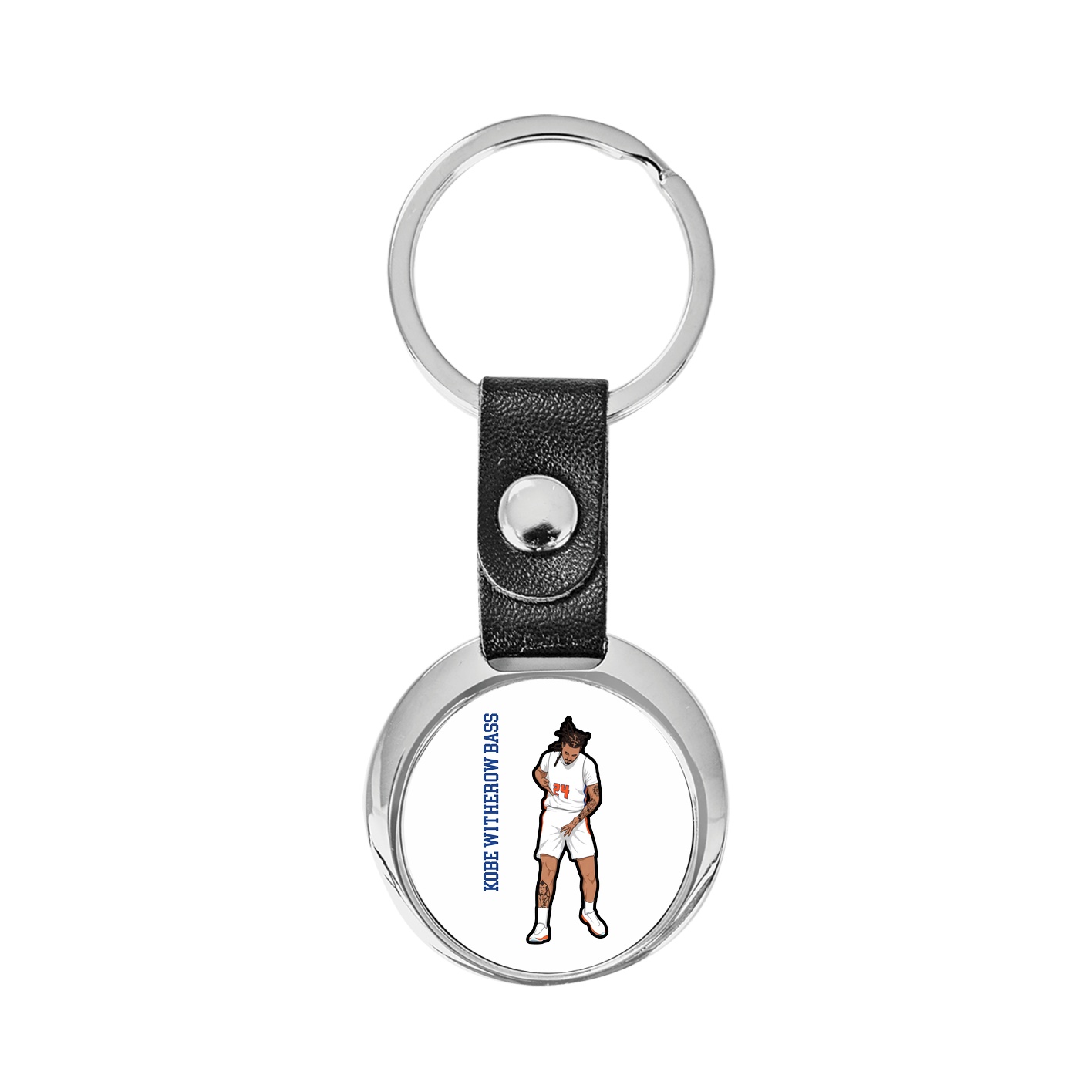 Key Chain — Name Vertical in Classic