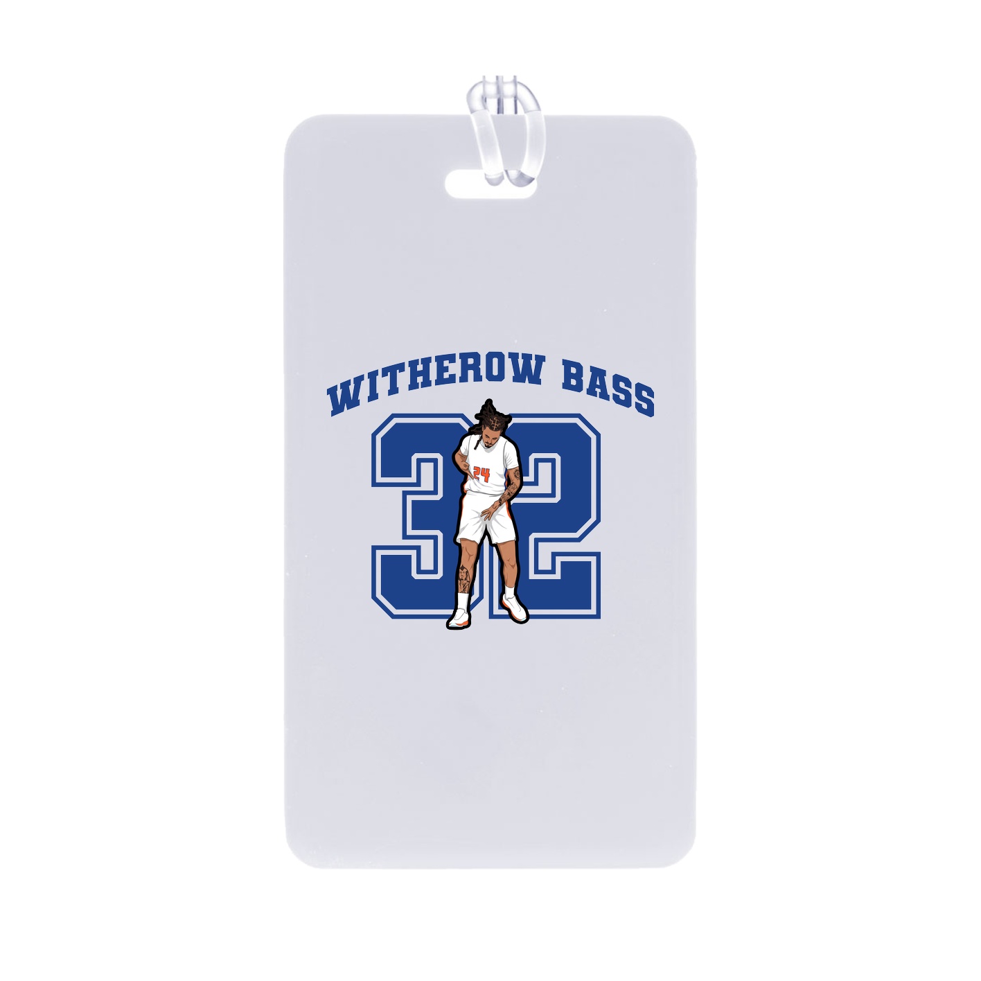 Bag Tag — Number in Classic
