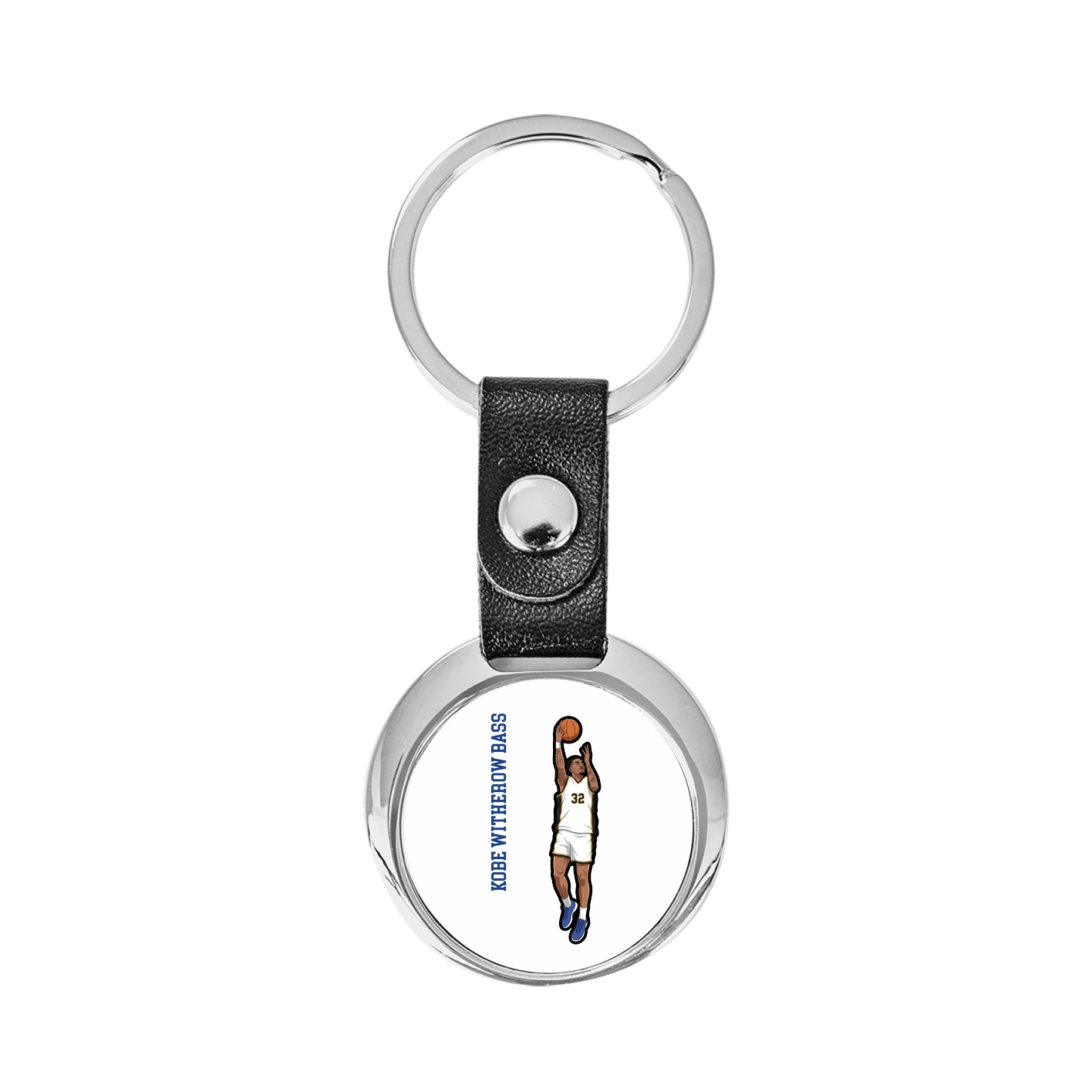 Key Chain — Name Vertical in Classic