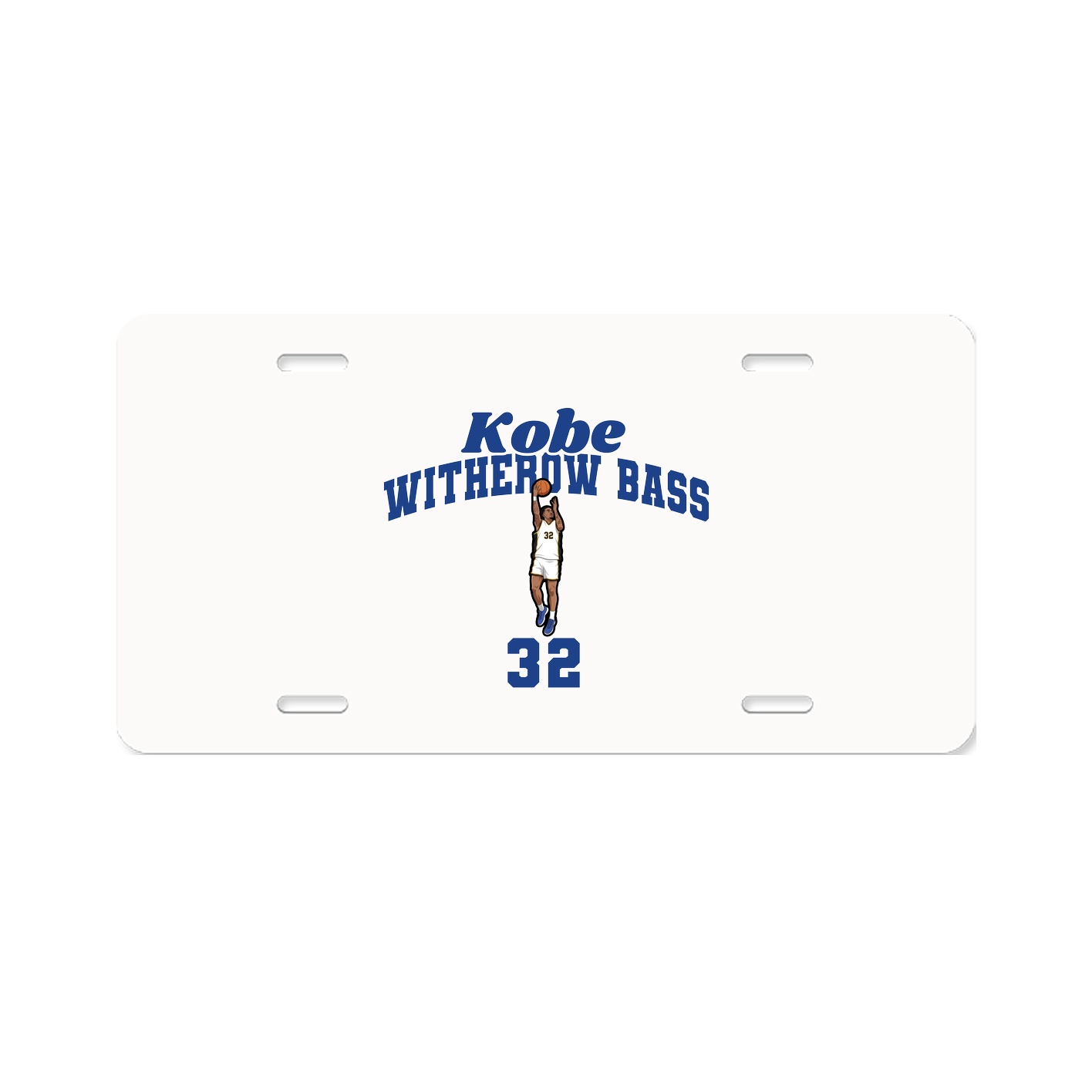 License Plate — Signature Arch in Classic