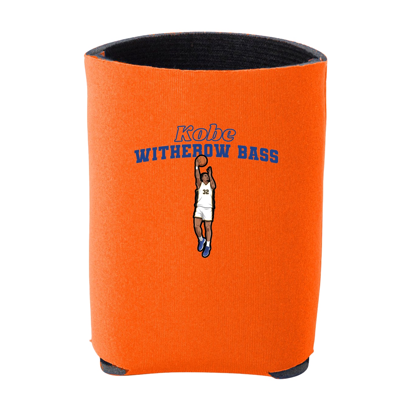 Can Holder — Name Arch in Orange