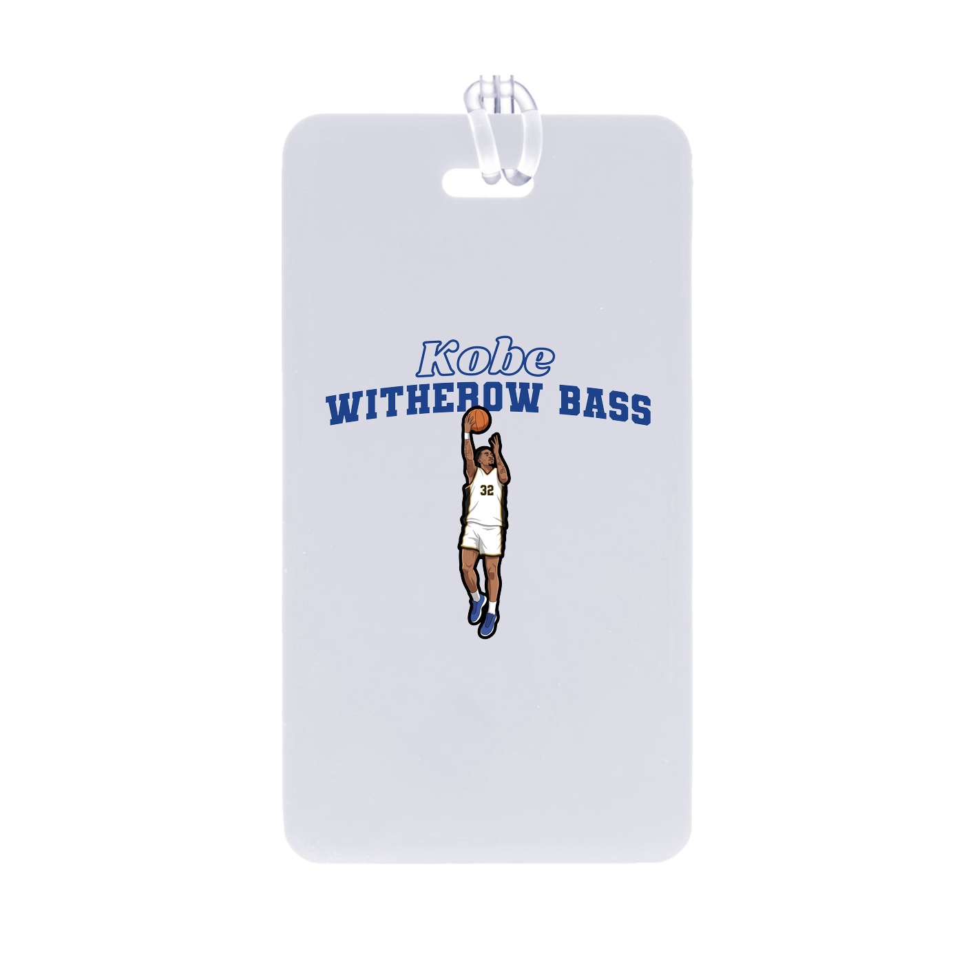 Bag Tag — Name Arch in Classic
