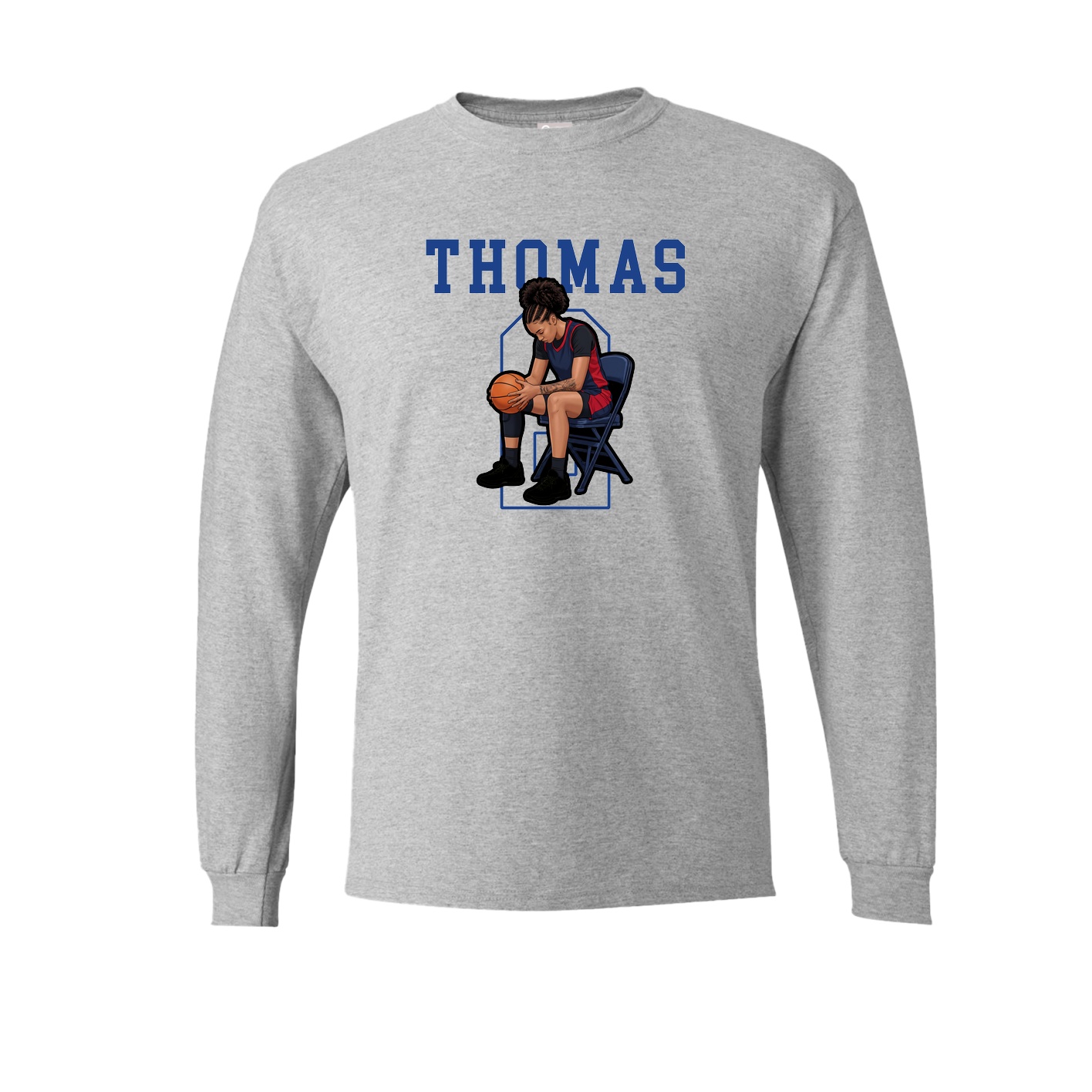 Long Sleeve Tee — Shirsey in Grey