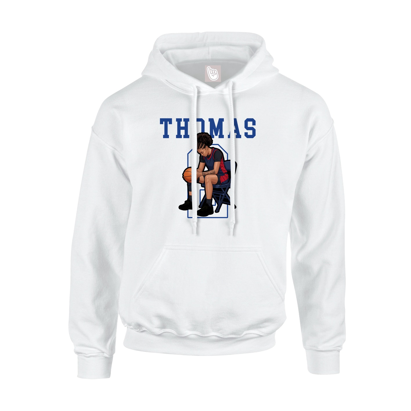 Youth Hoodie — Shirsey in White