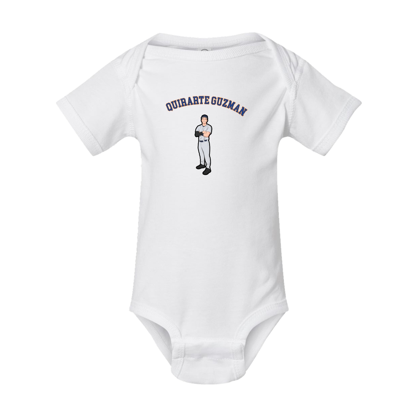 Baby Onesie — Shirsey Arch in White