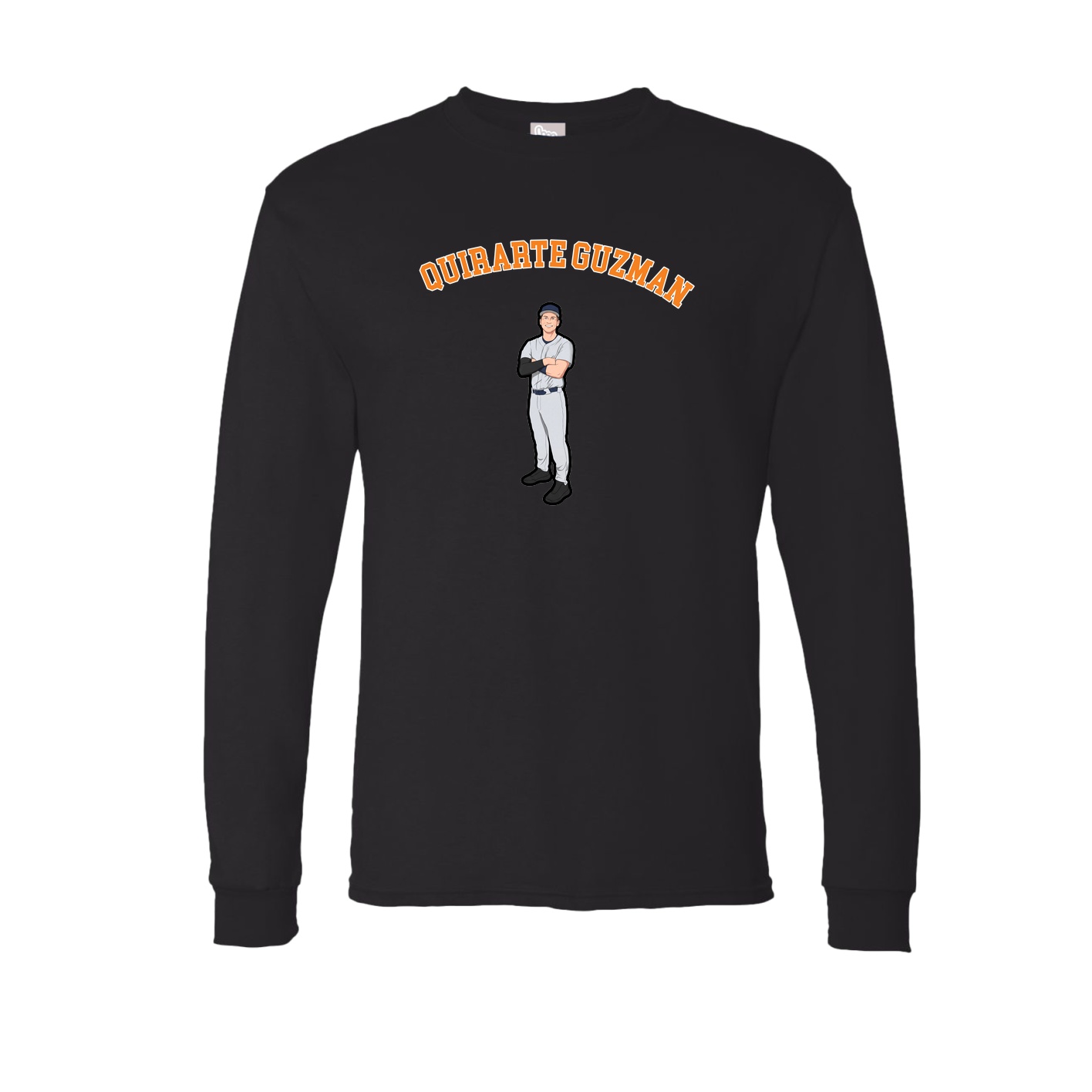 Long Sleeve Tee — Shirsey Arch in Black