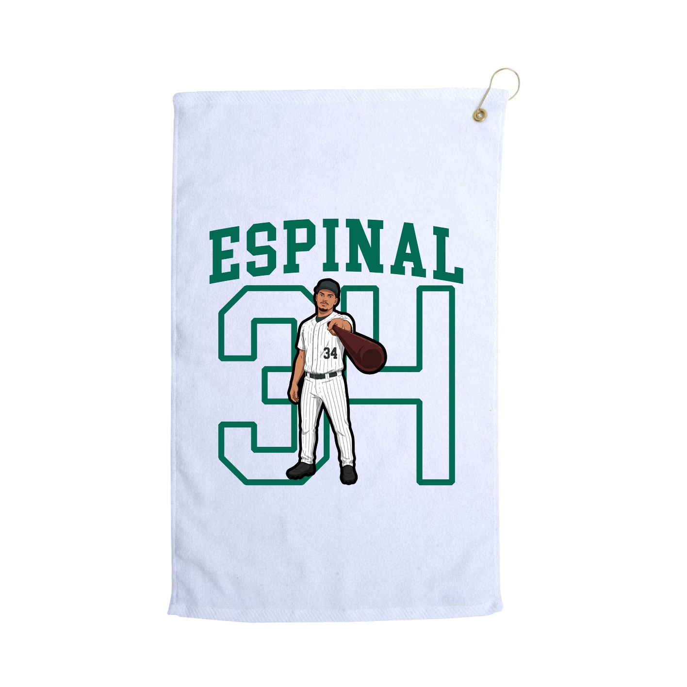 Golf Towel — Shirsey in White