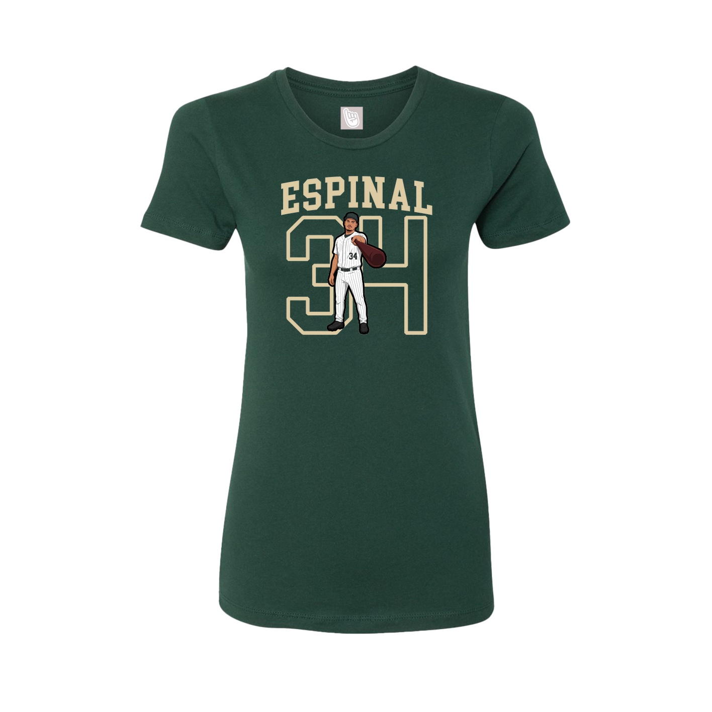 Fitted Women's Tee — Shirsey in Green