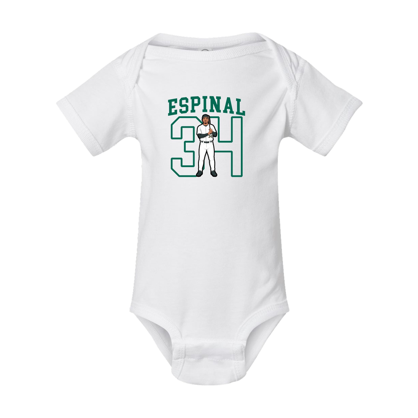 Baby Onesie — Shirsey in White