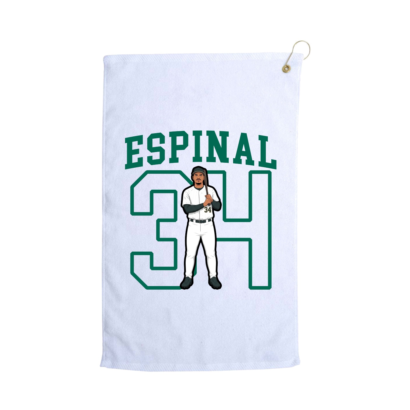 Golf Towel — Shirsey in White