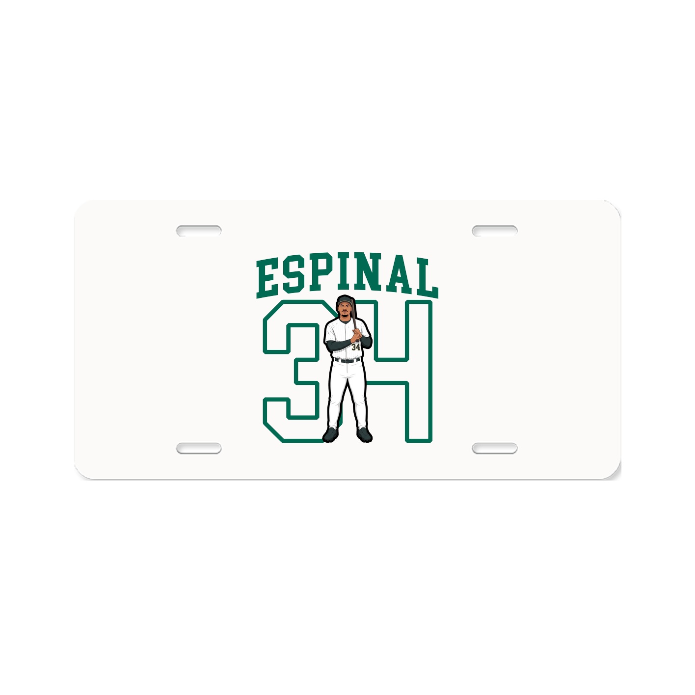 License Plate — Shirsey in Classic