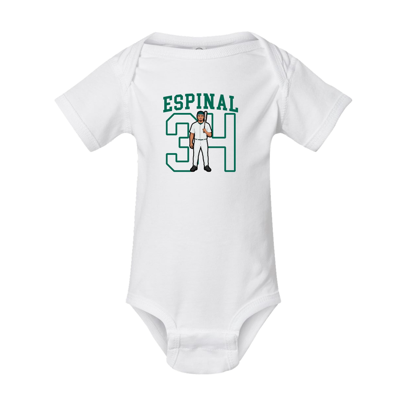 Baby Onesie — Shirsey in White