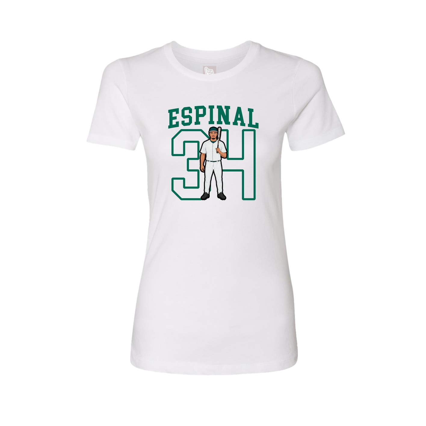 Fitted Women's Tee — Shirsey in White