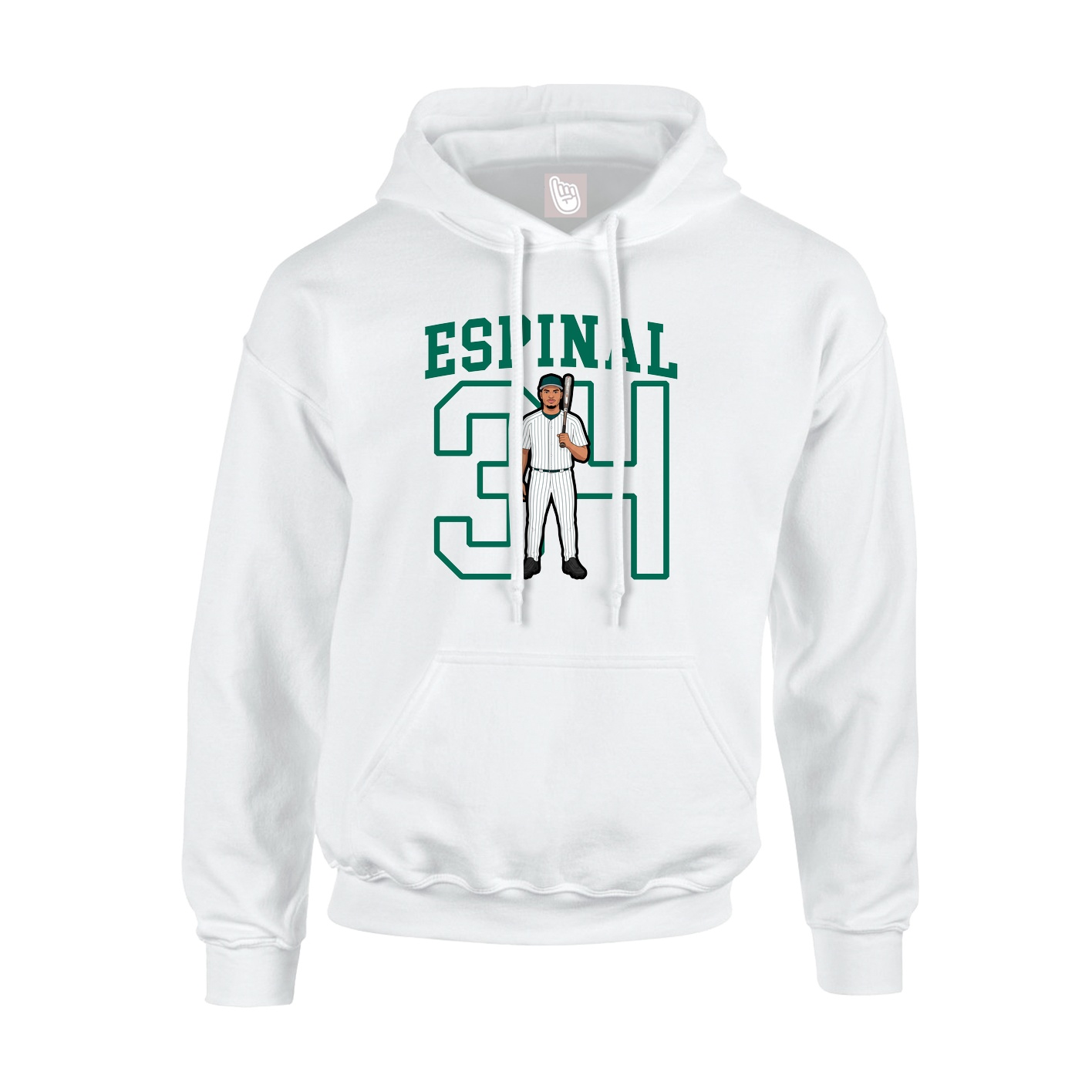 Youth Hoodie — Shirsey in White